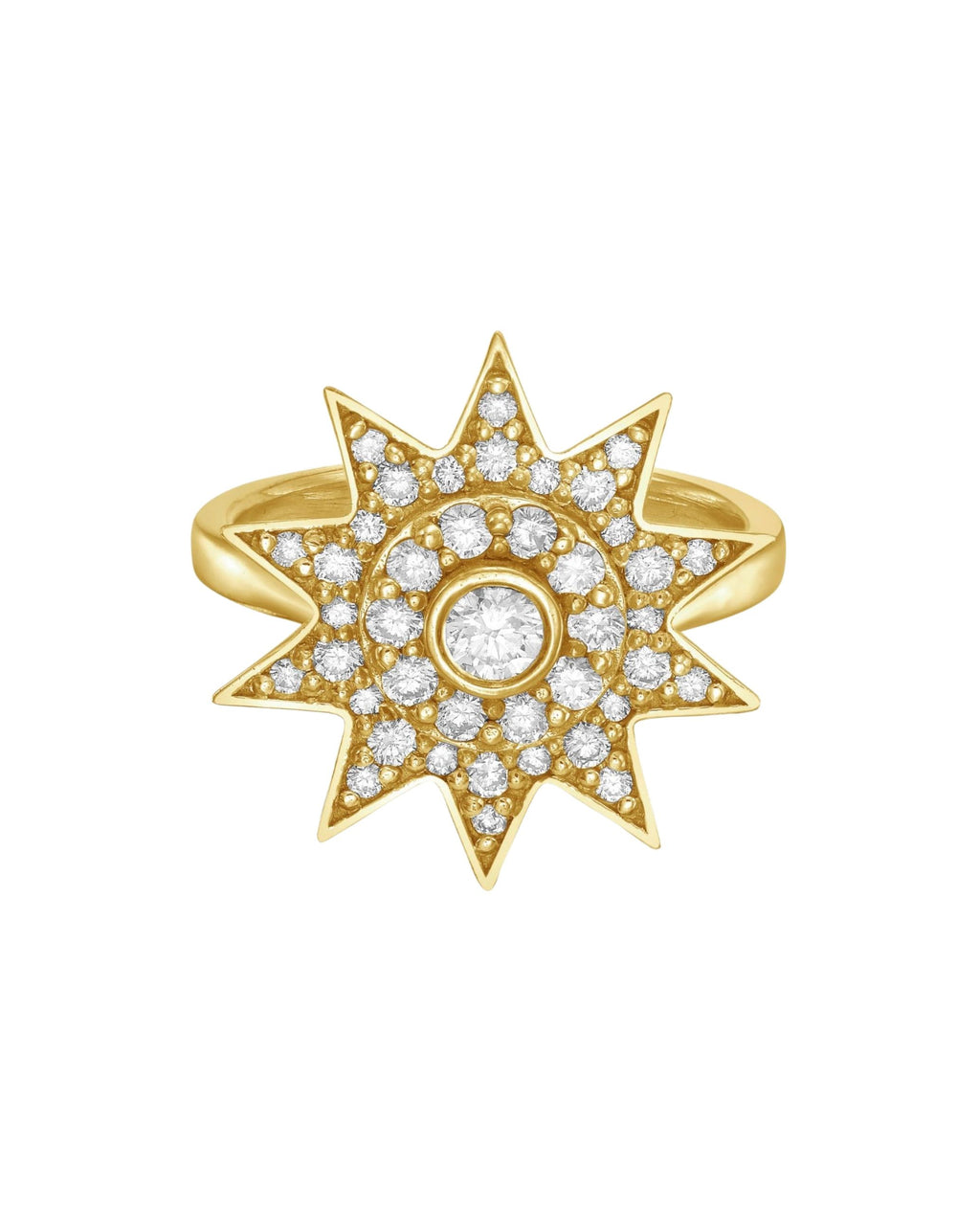 Lumiére Diamond Star Ring