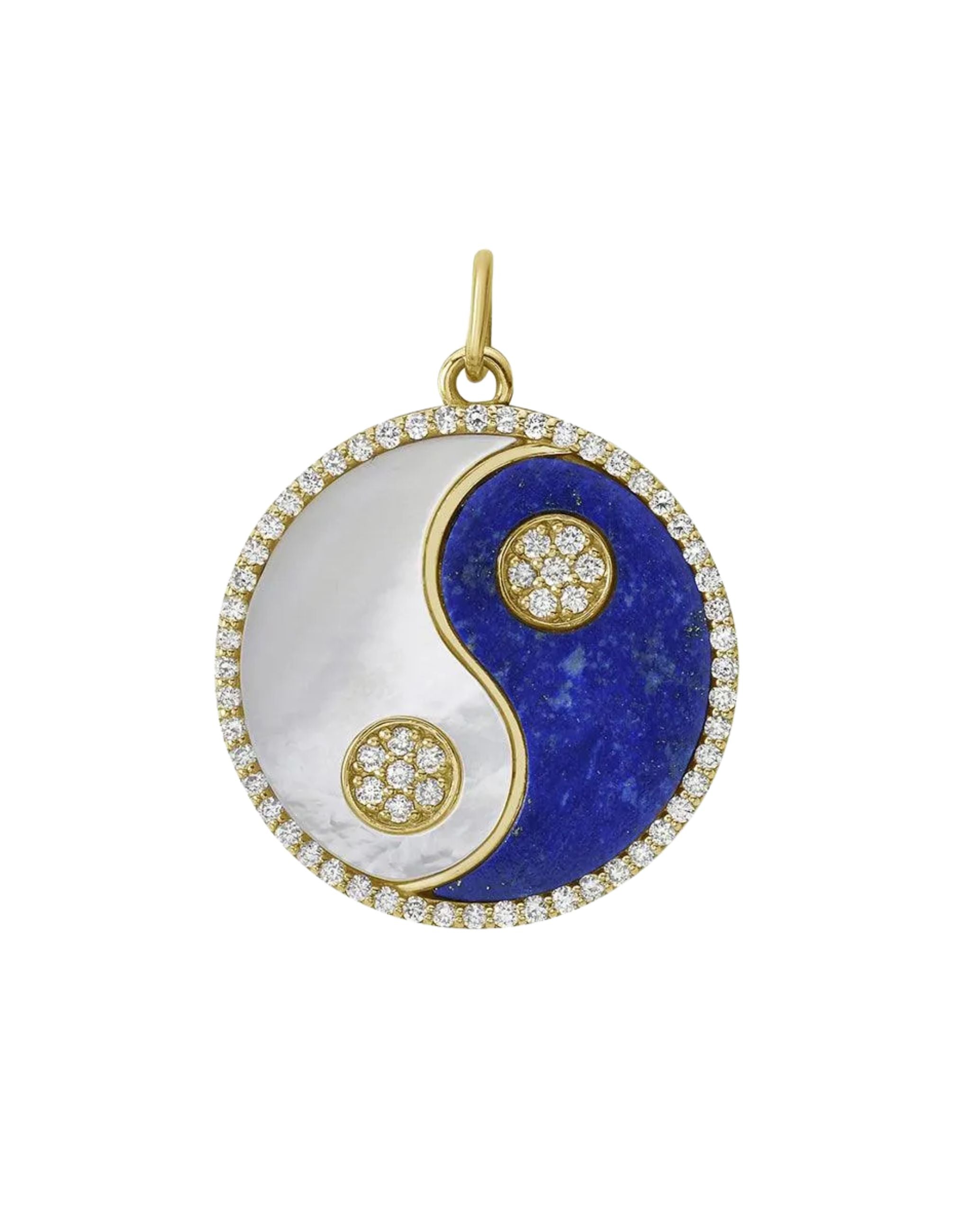 Harmony Lapis Lazuli Yin Yang Pendant