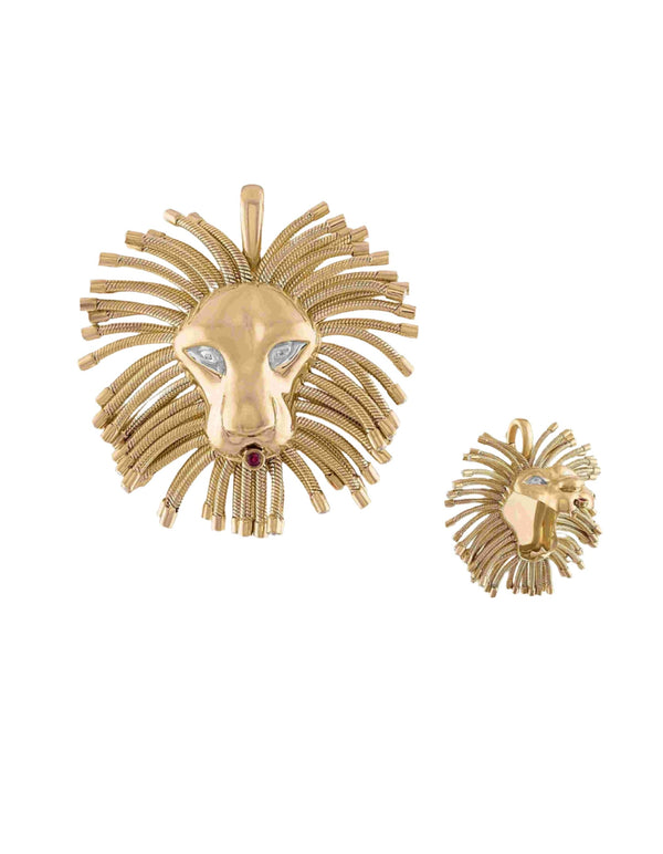Roar Lion Locket by Eden Presley - At Present Jewelry