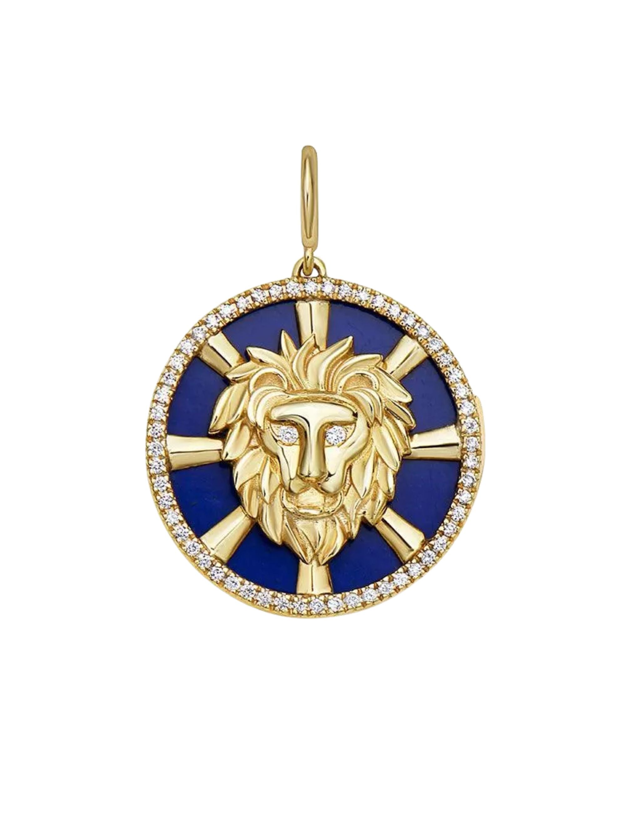 Seasons Lion Interchangeable Gemstone Charm