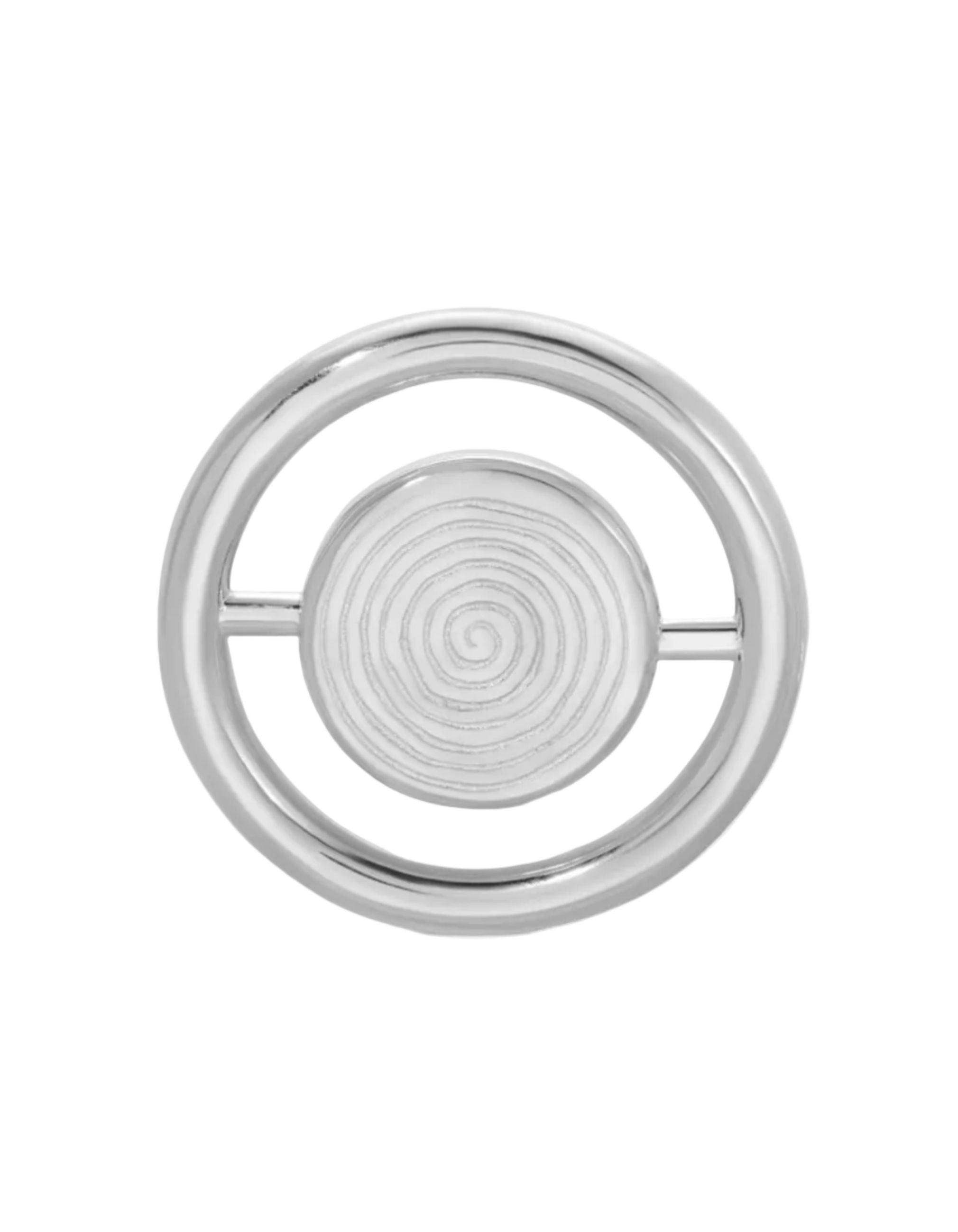 Reversible Bullseye Brooch