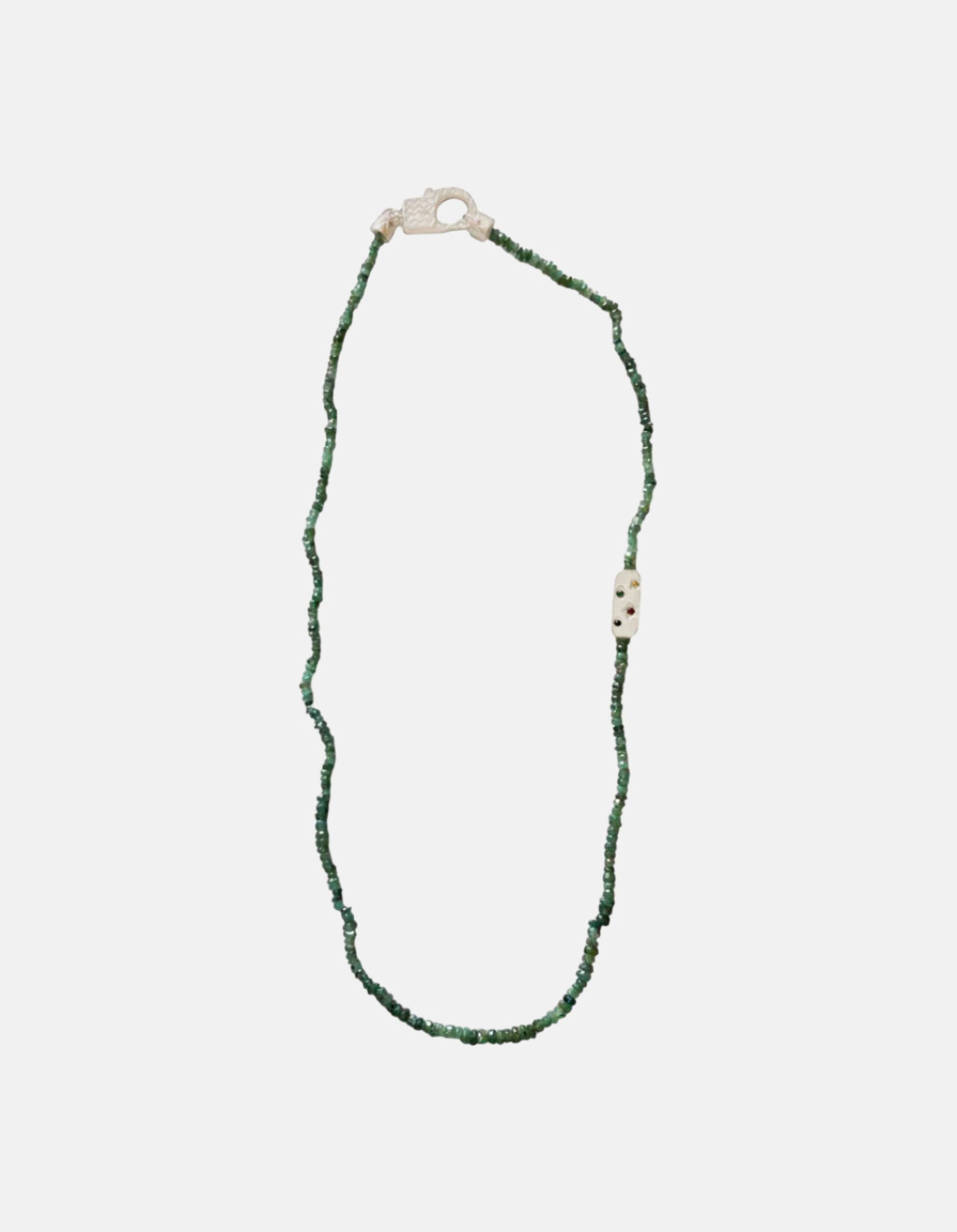 Burch Constellation Necklace, Emerald by ELIBURCH - At Present Jewelry