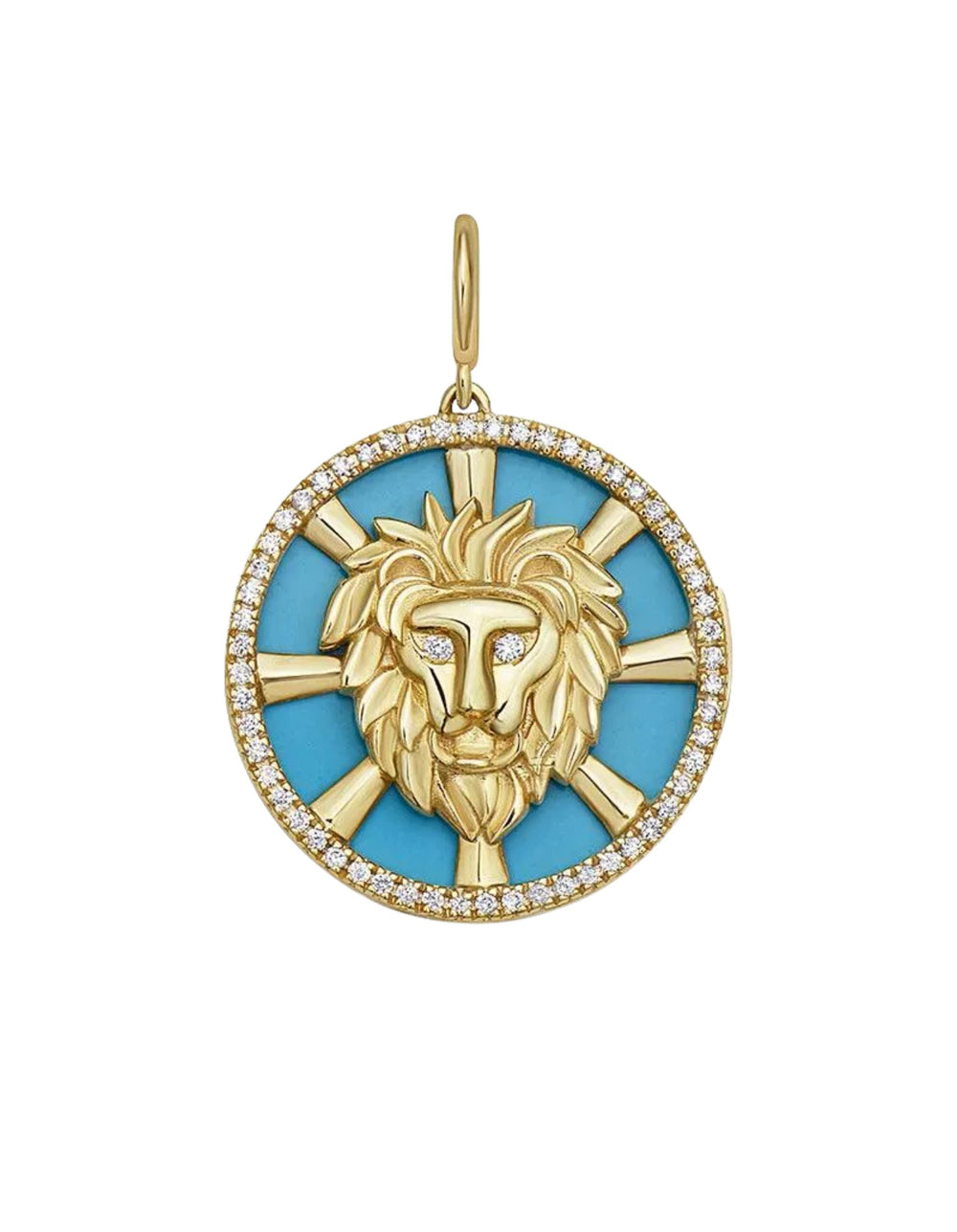 Seasons Lion Interchangeable Gemstone Charm