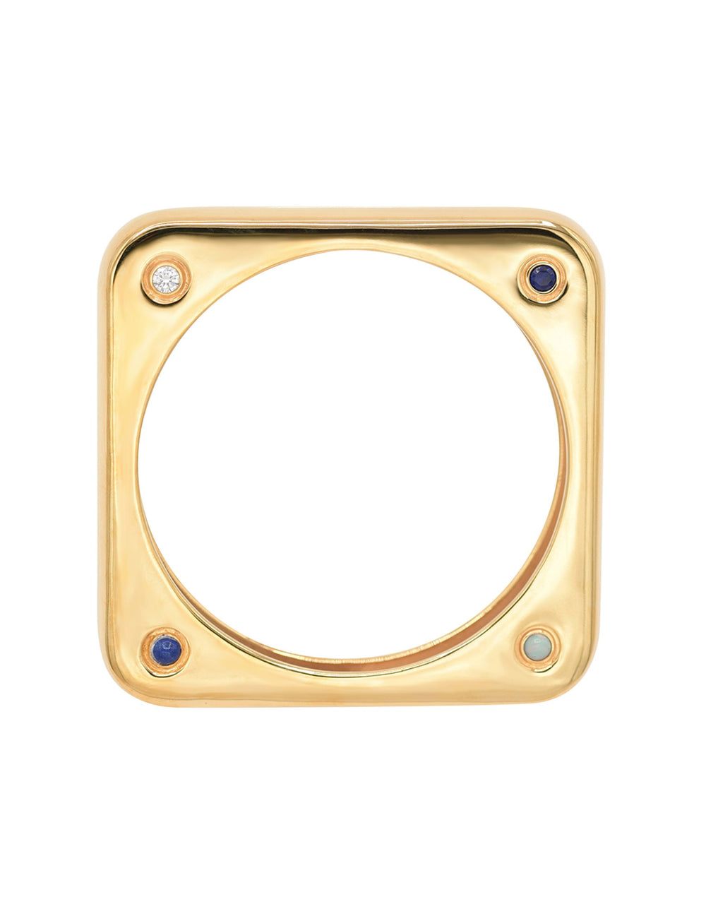 BOLD Bangle, Gold Plated