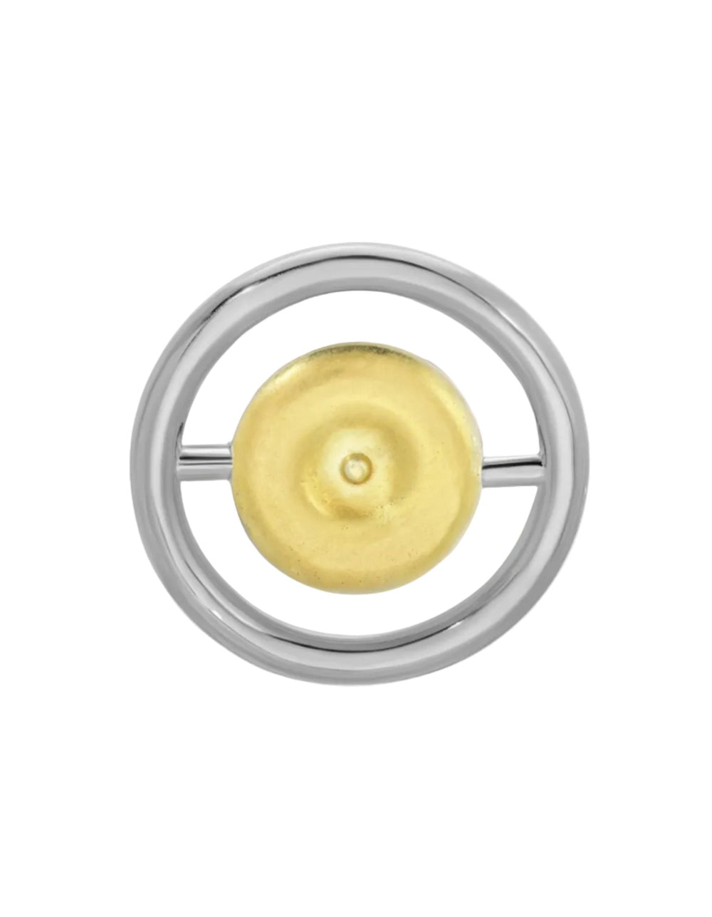 Reversible Bullseye Brooch