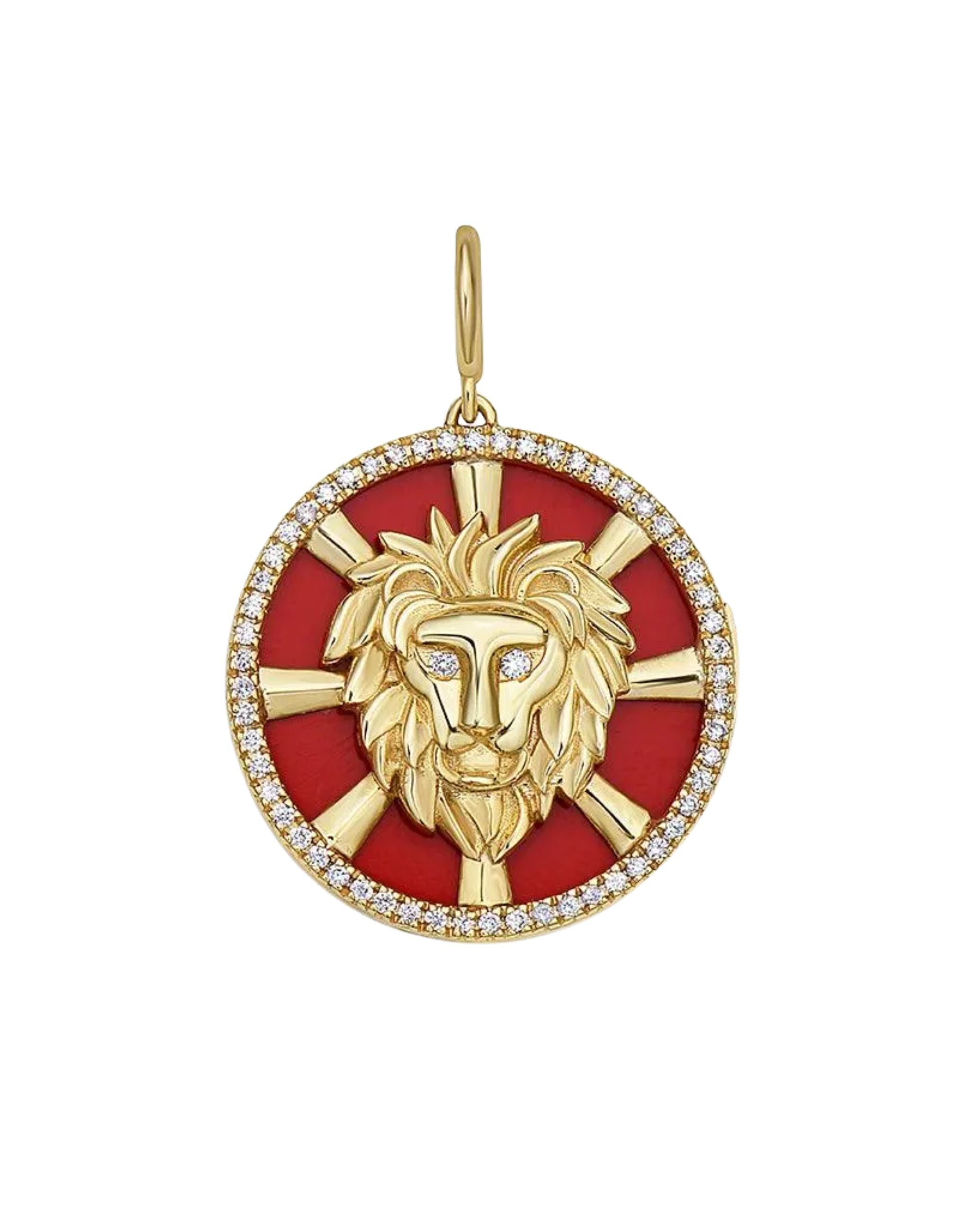 Seasons Lion Interchangeable Gemstone Charm