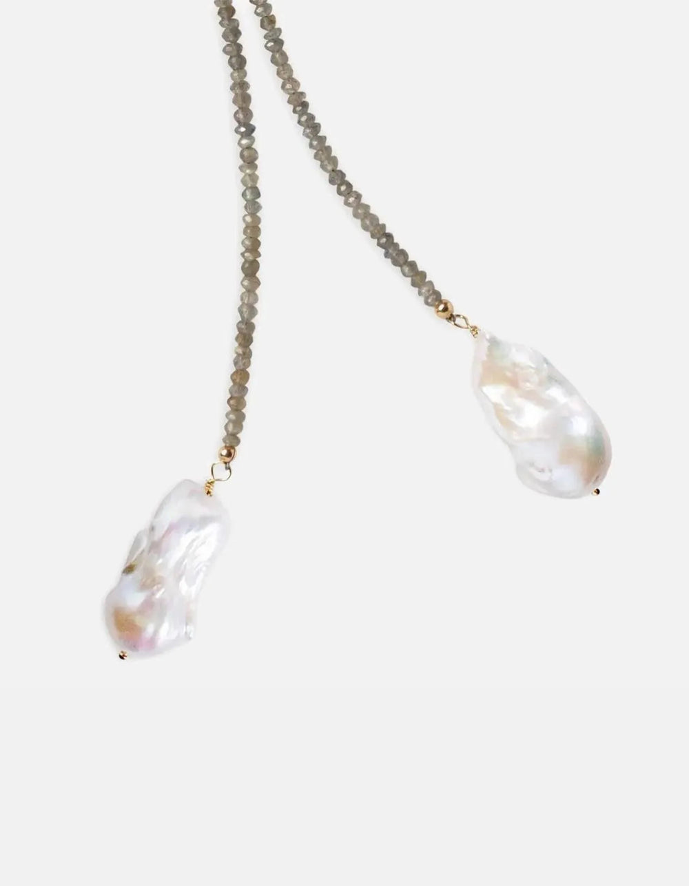 Labradorite Classic Gemstone Lariat by Joie DiGiovanni - At Present Jewelry