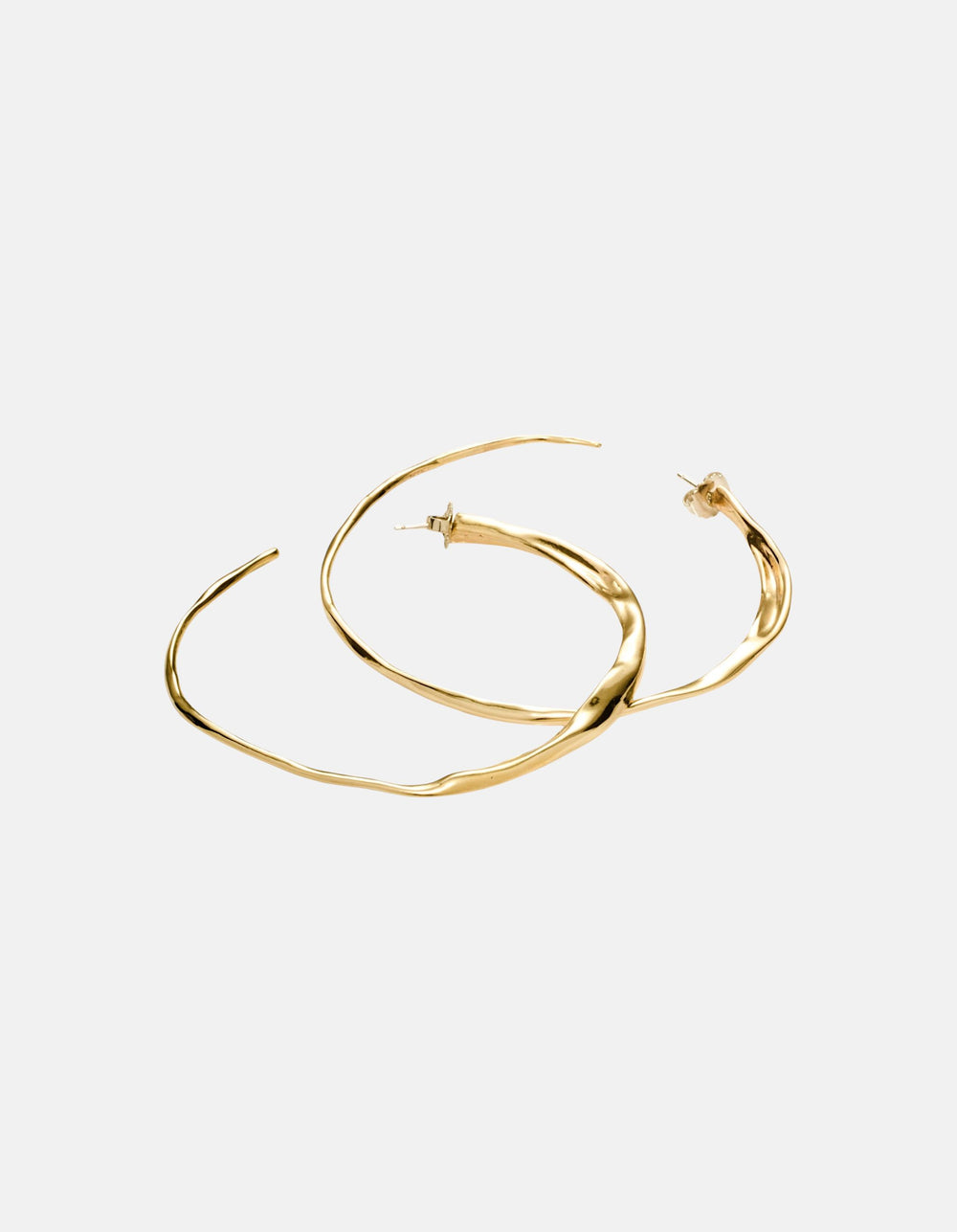 Sinew Hoops Large by Ariana Boussard-Reifel - At Present Jewelry
