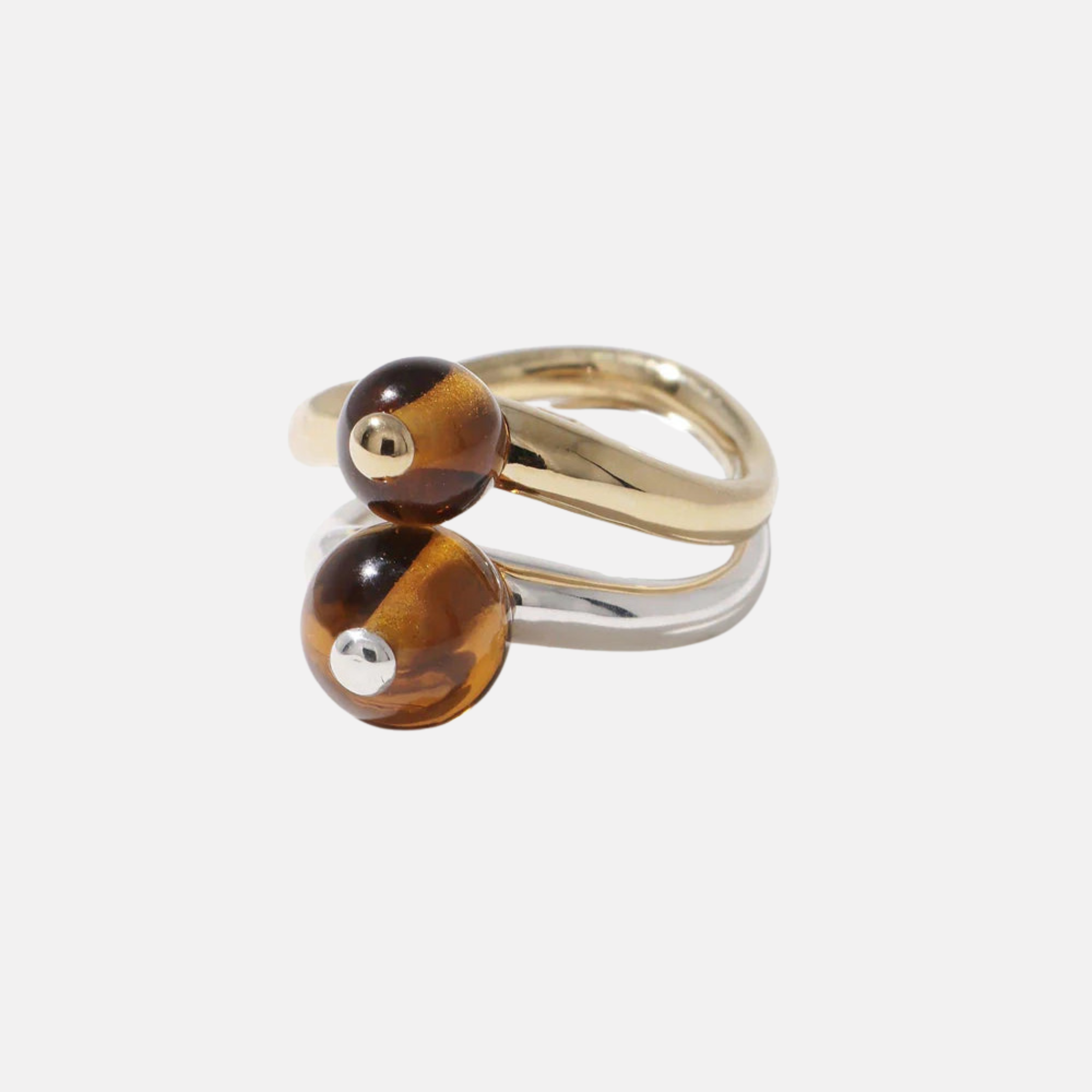 Pea Curve Ring | Large by CLED - At Present Jewelry