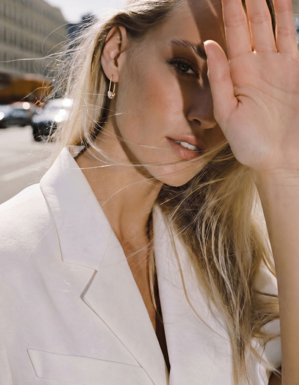 Safety Pin Earring