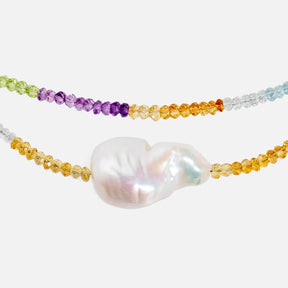 Water Ice Baroque Pearl Necklace