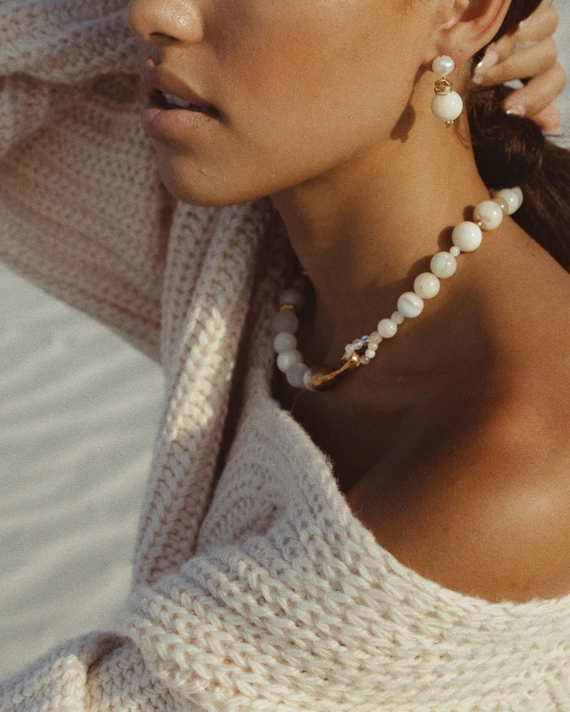 Moonlight Collar by Anita Berisha - At Present Jewelry