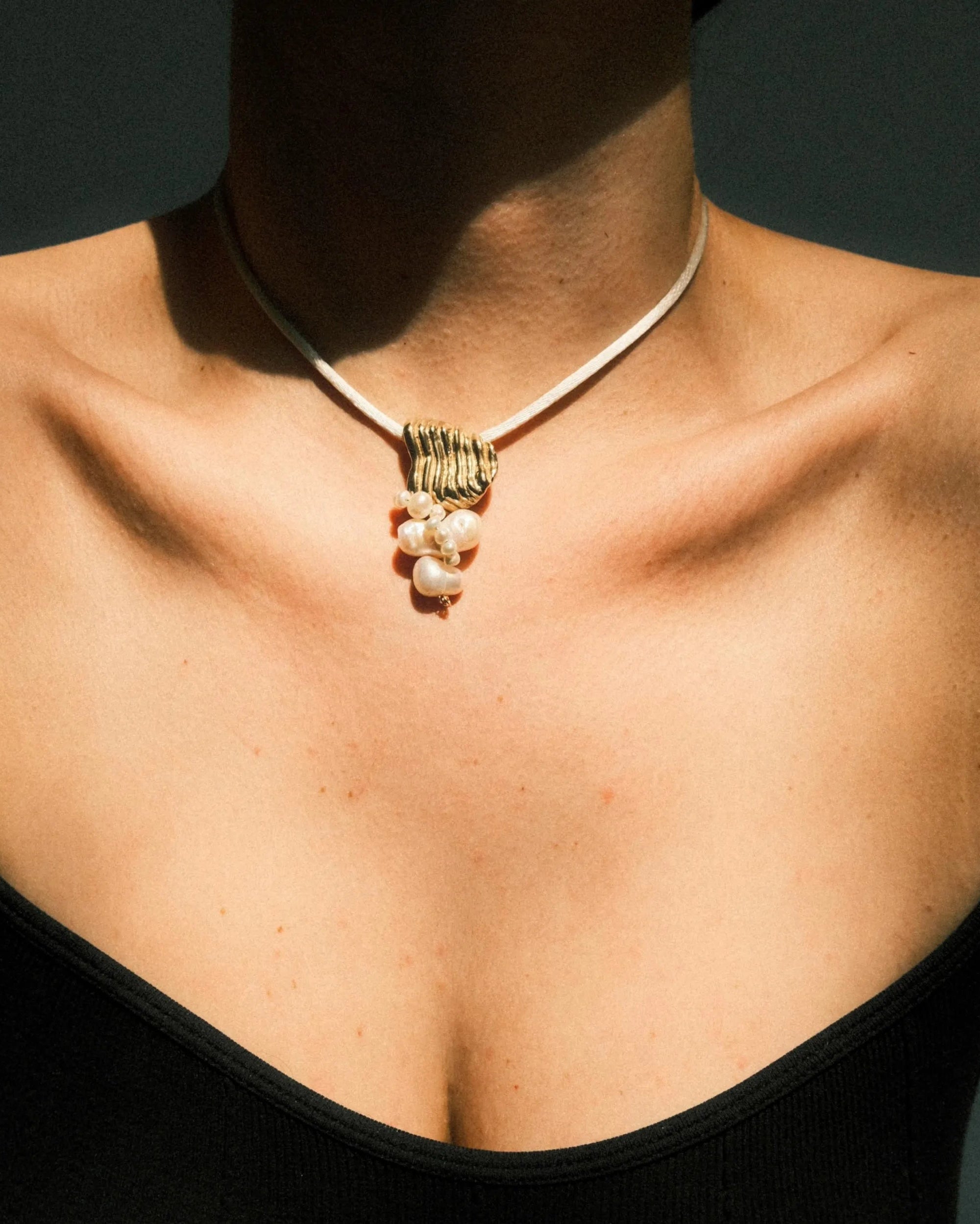 The Sound of Waves Pendant by Anita Berisha - At Present Jewelry