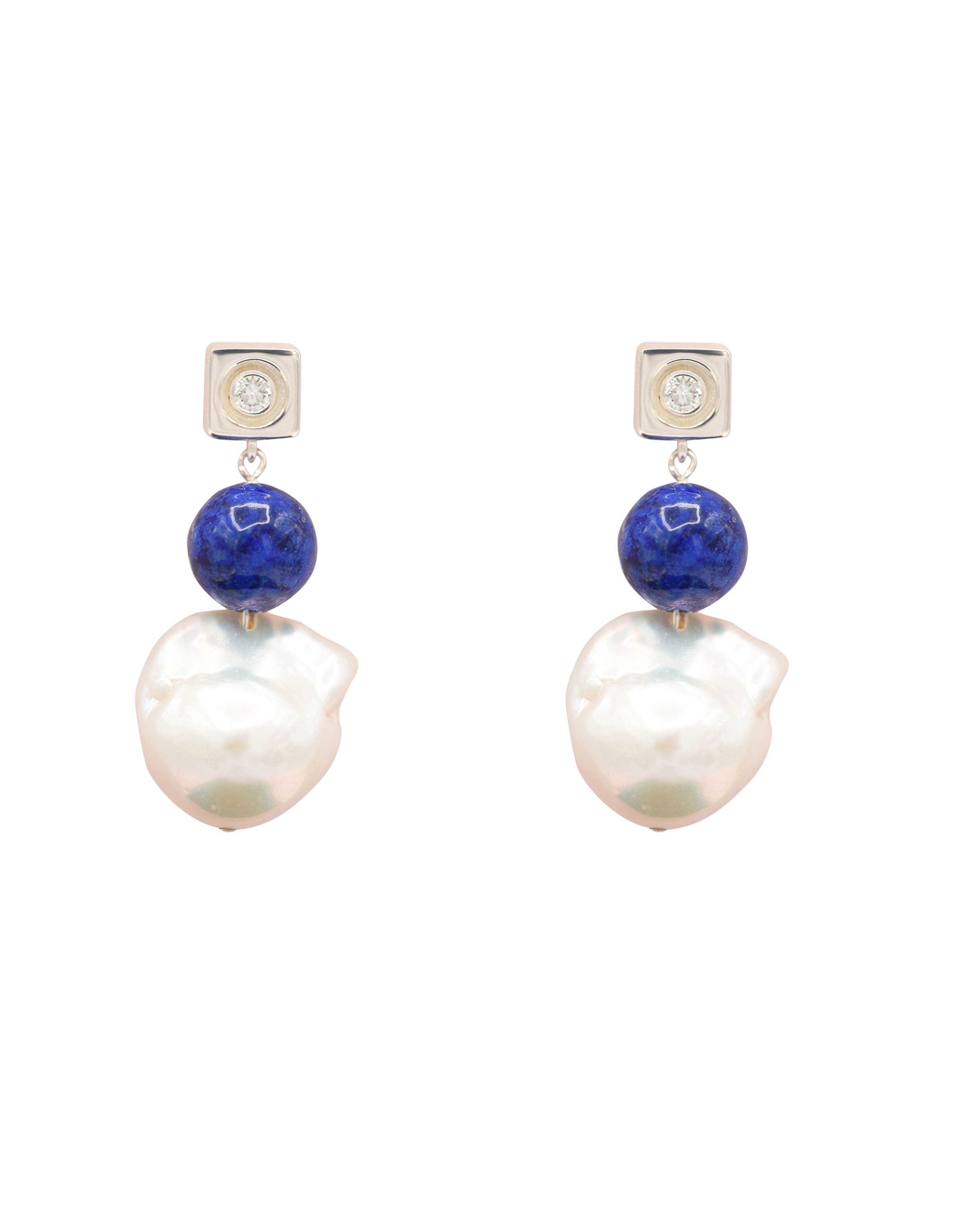 BOLD Earrings, Silver