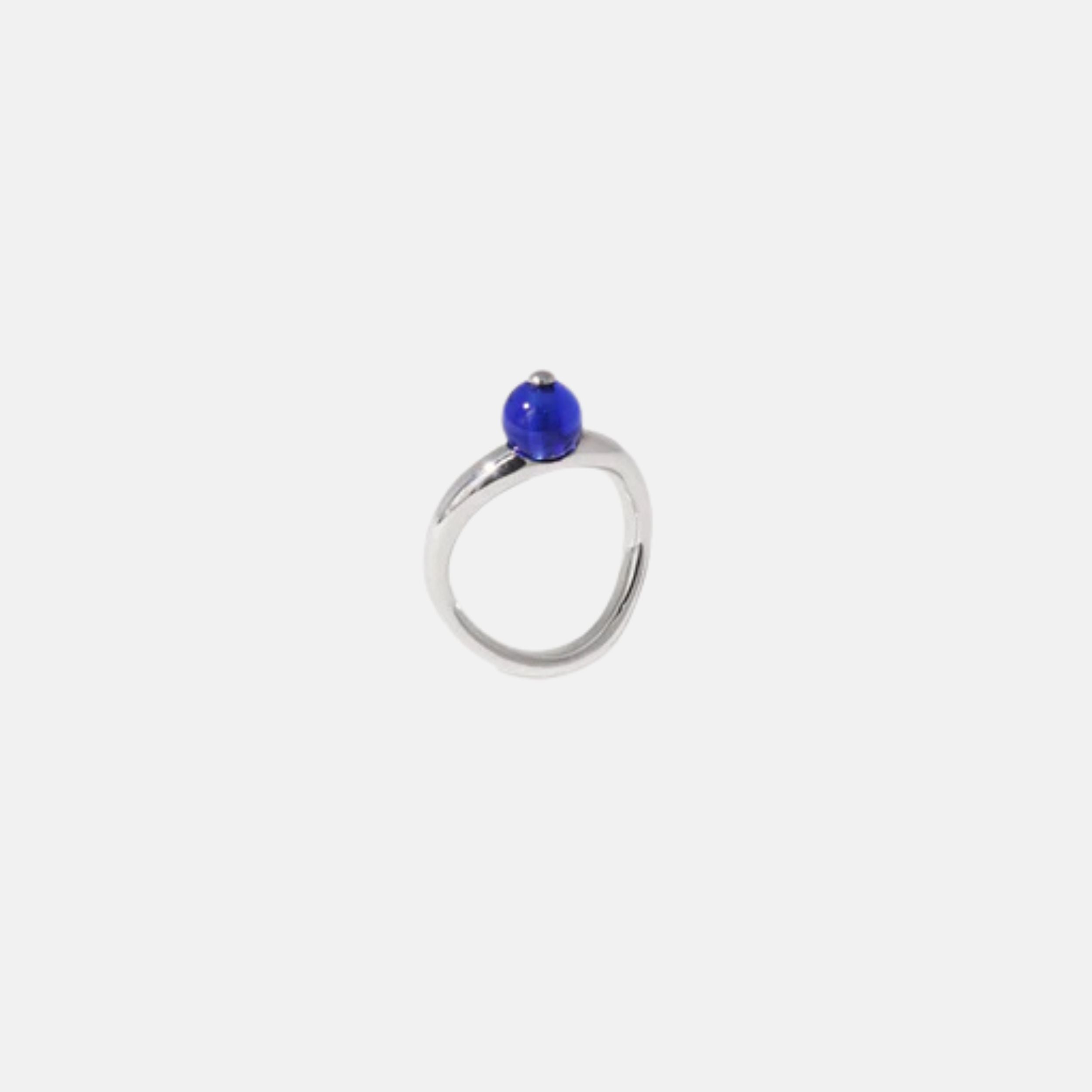 Pea Curve Ring | Small by CLED - At Present Jewelry