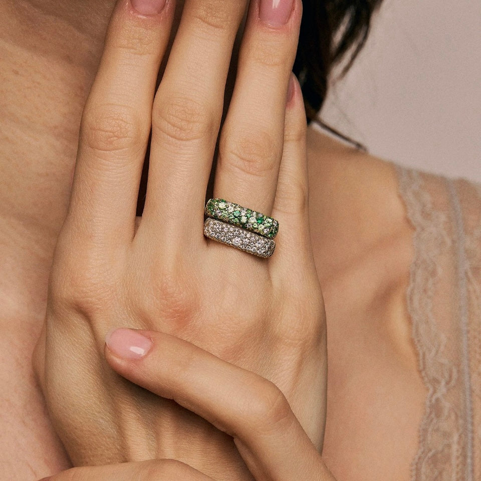 Sparkle Stack Ring by Eden Presley - At Present Jewelry