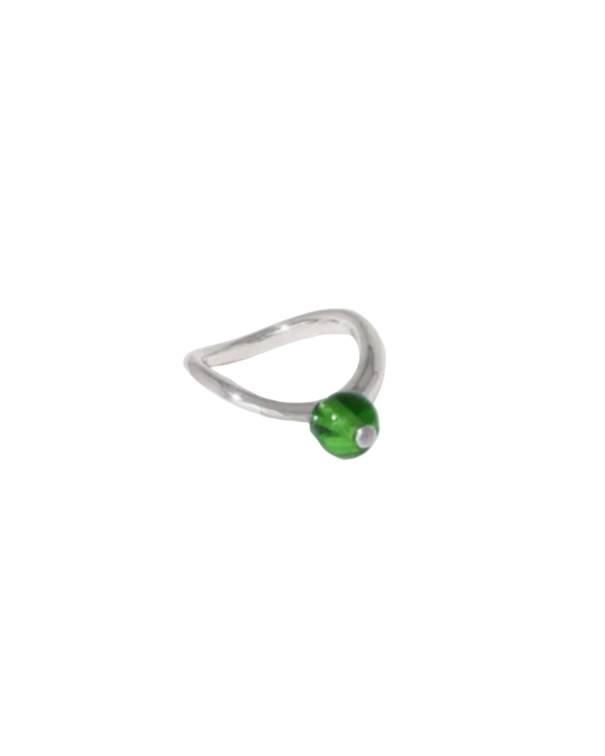Pea Curve Ring | Small by CLED - At Present Jewelry
