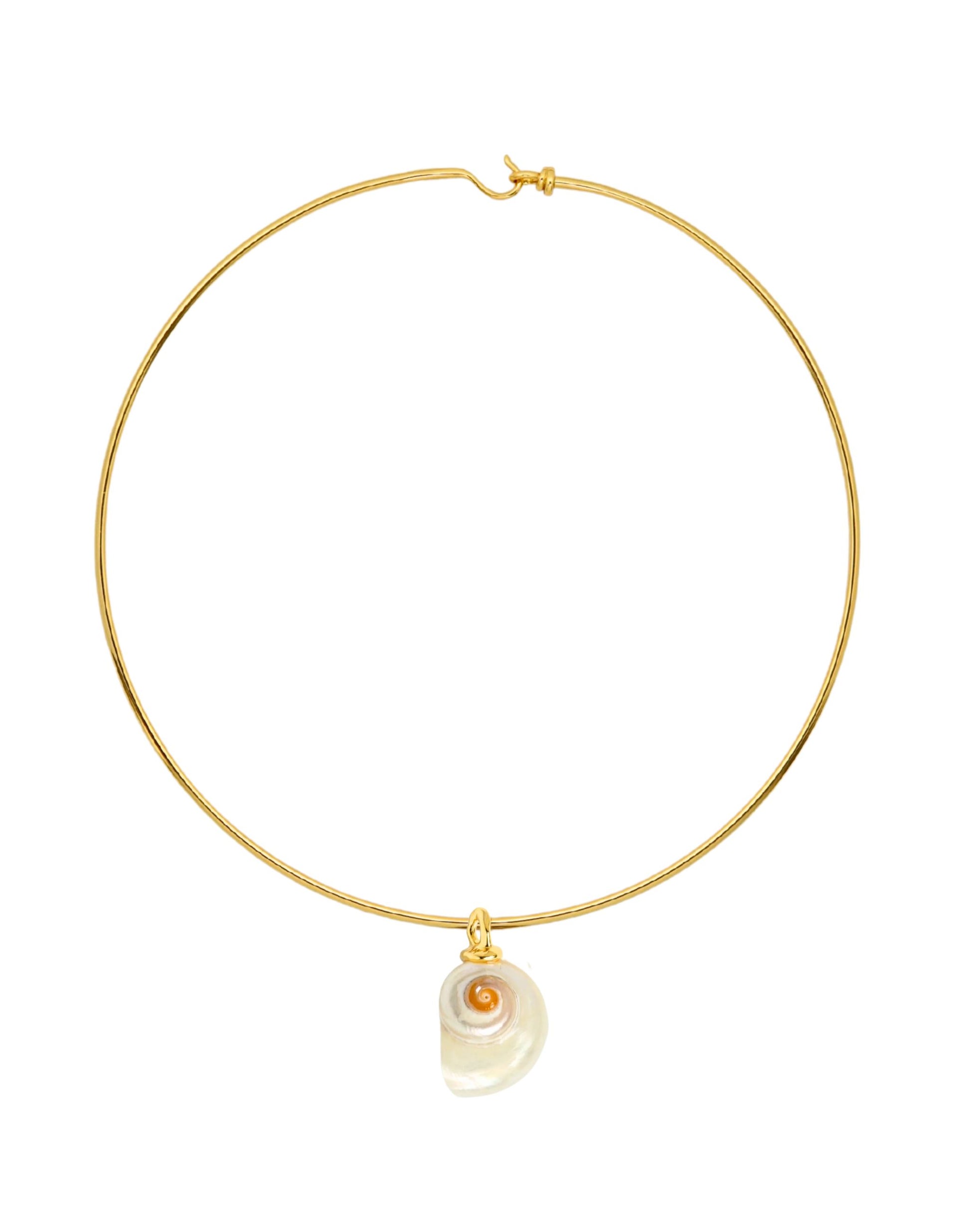 Shell Charm Collar