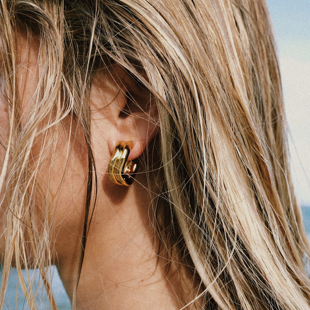 The Ripple Effect Earrings by Anita Berisha - At Present Jewelry