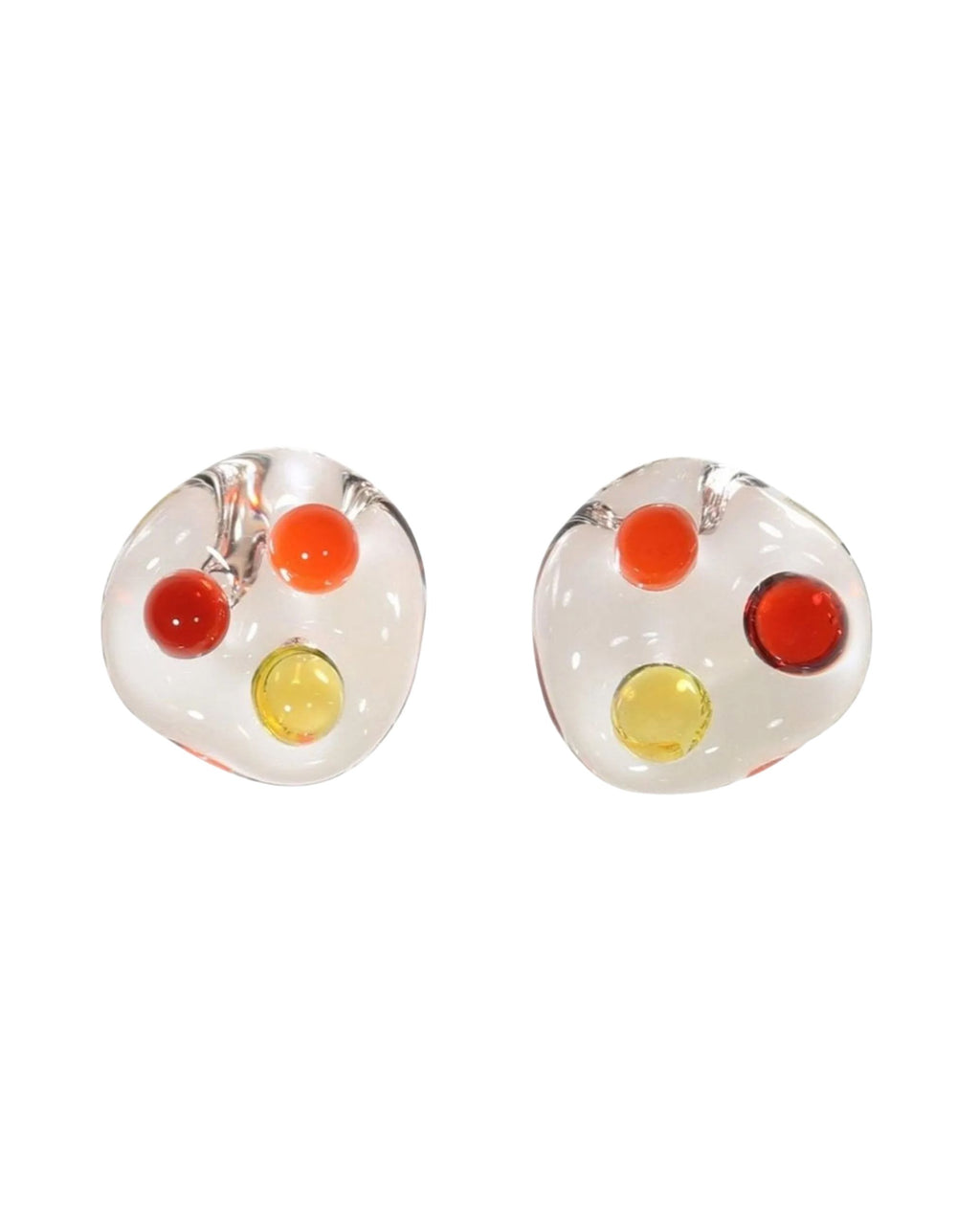 Three Sphere Earrings