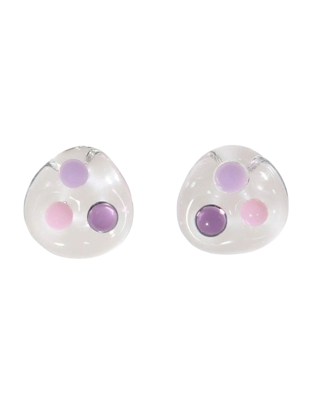 Three Sphere Earrings