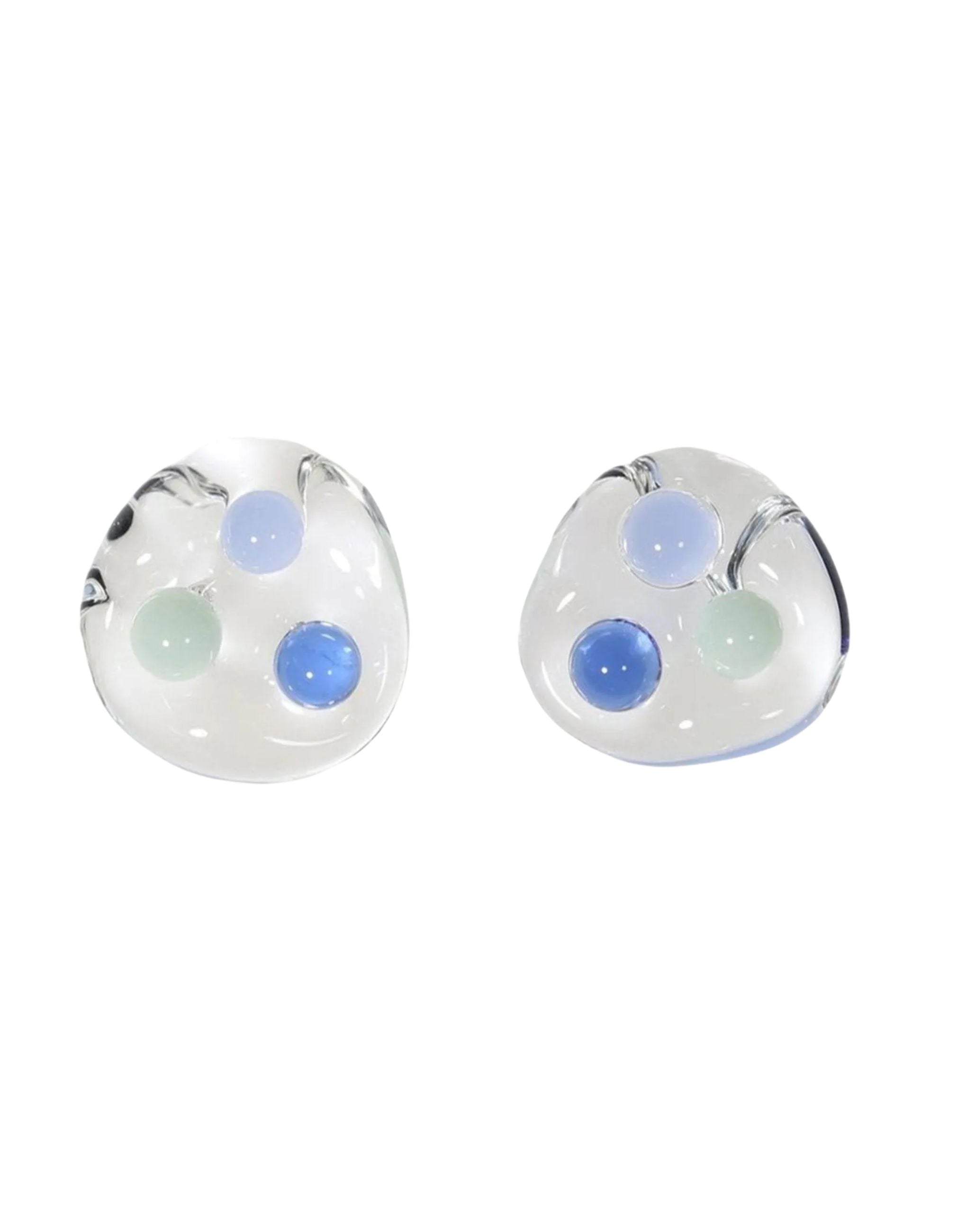 Three Sphere Earrings