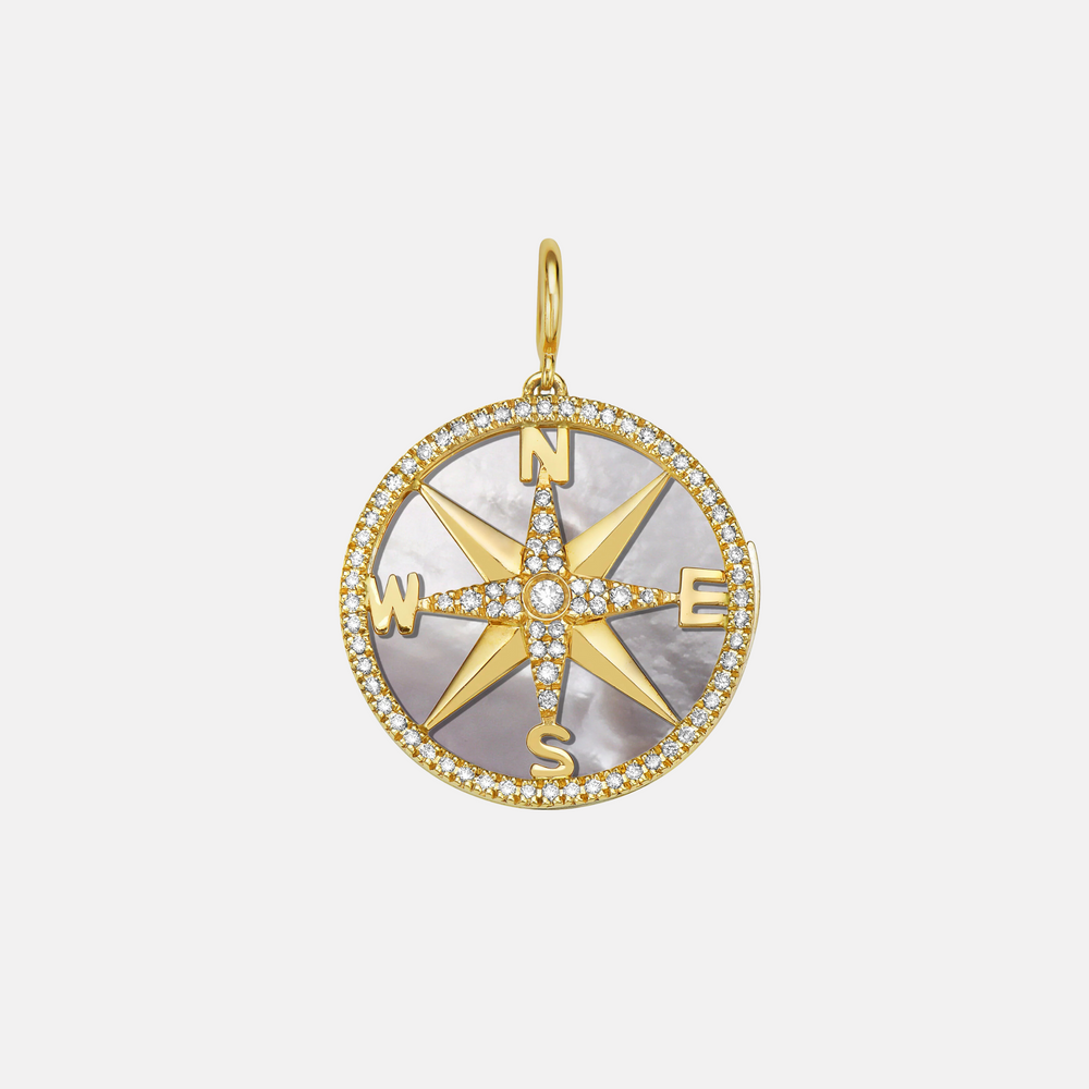 Seasons Compass Interchangeable Gemstone Charm by Lionheart - At Present Jewelry