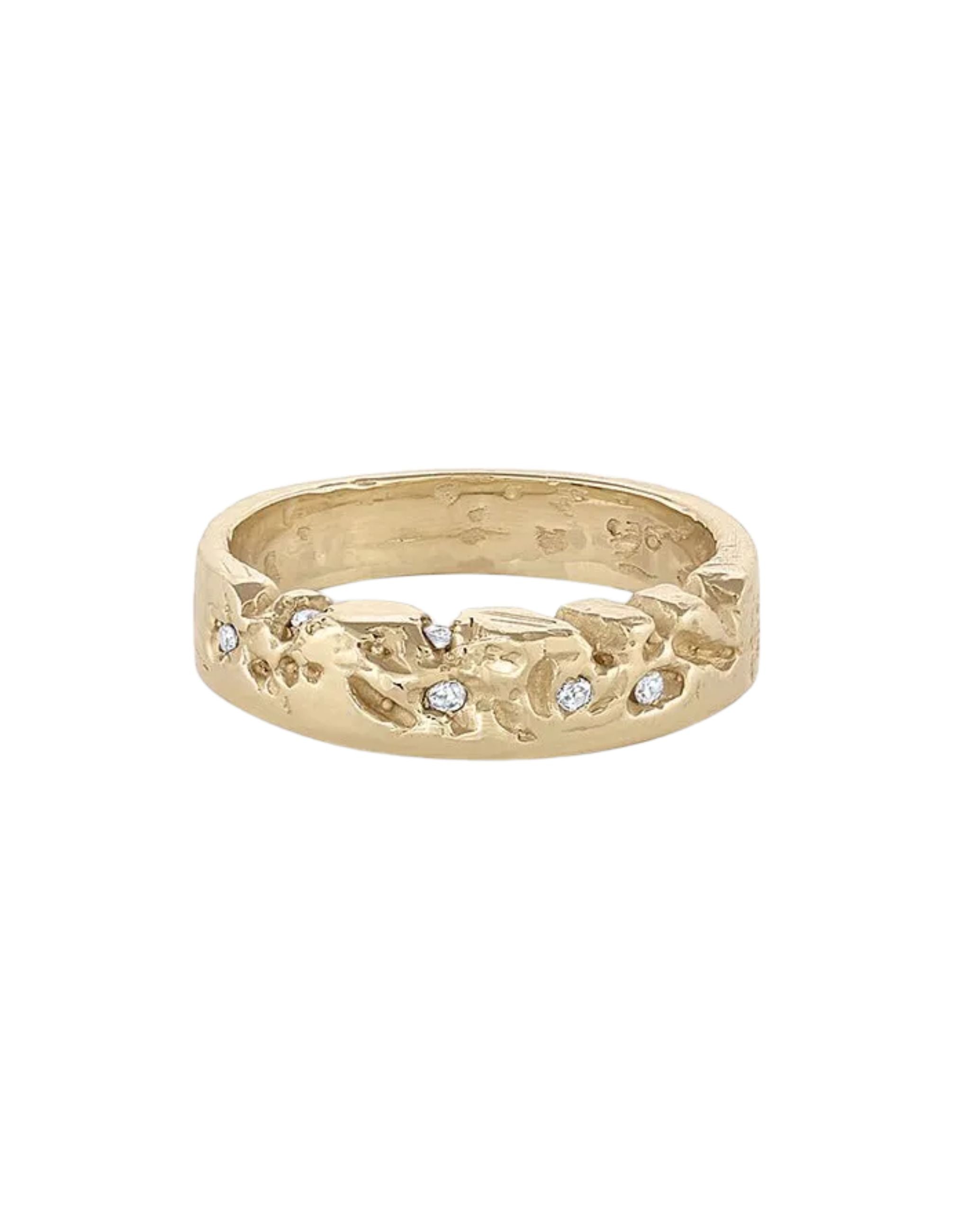 Erosion Diamond Ring