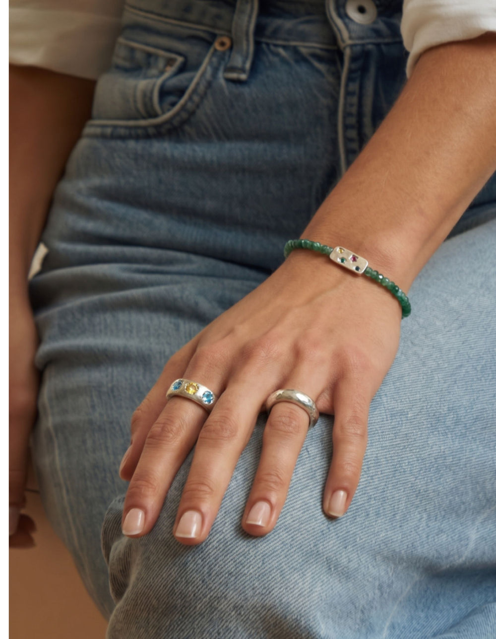 Burch Constellation Bracelet, Emerald