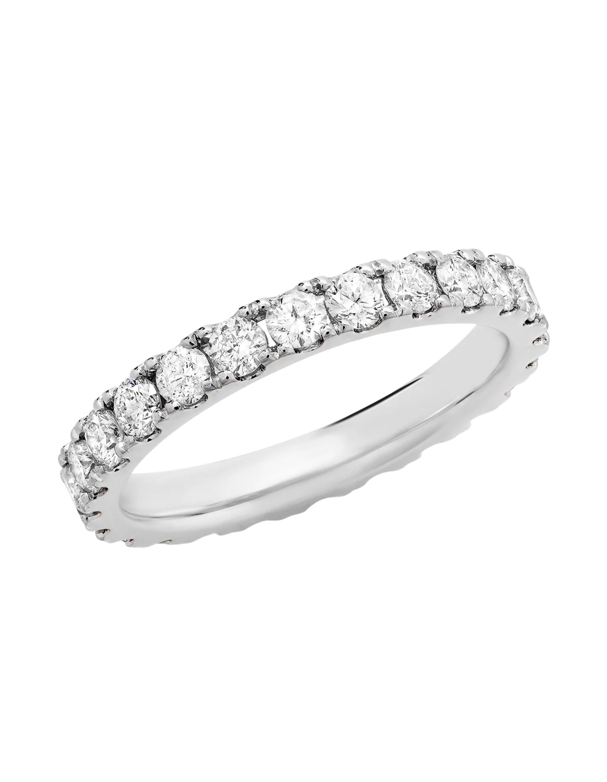 Large Diamond Eternity Band