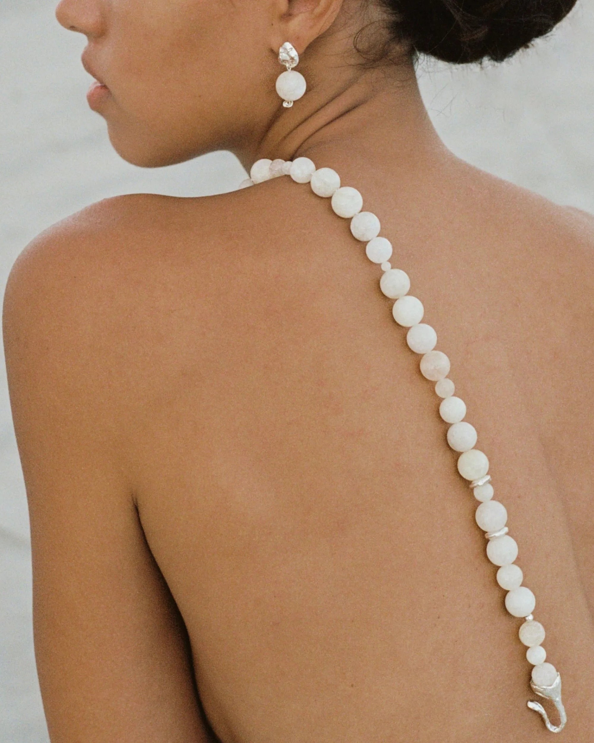 Blue Moon Collar by Anita Berisha - At Present Jewelry