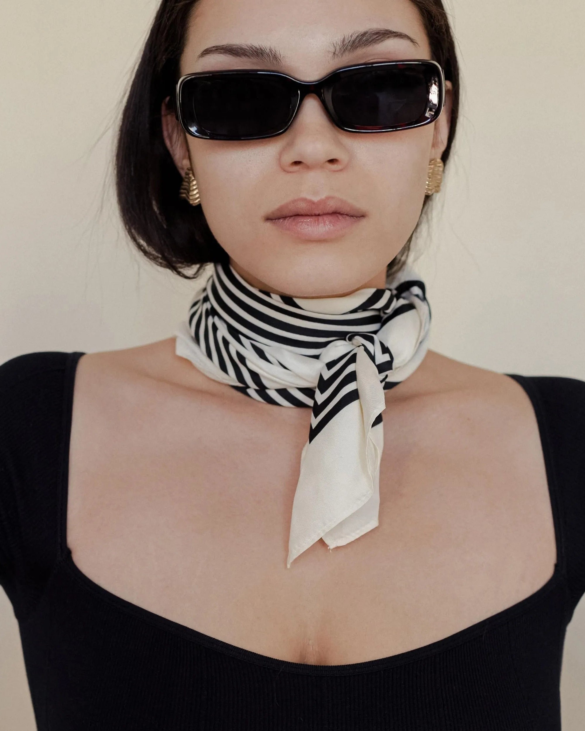 Fluted Shell Earrings by Anita Berisha - At Present Jewelry