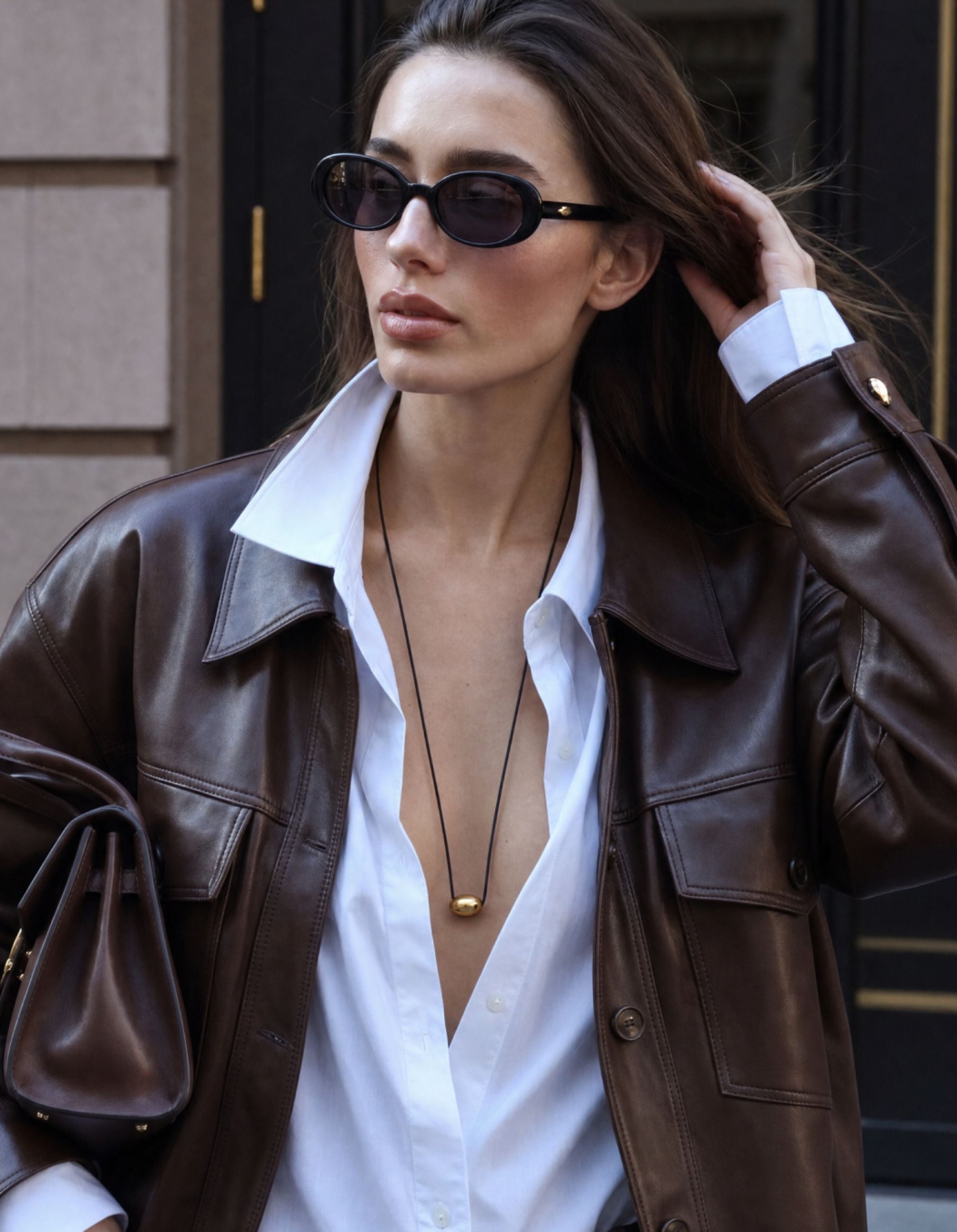 Small Ellipse Necklace