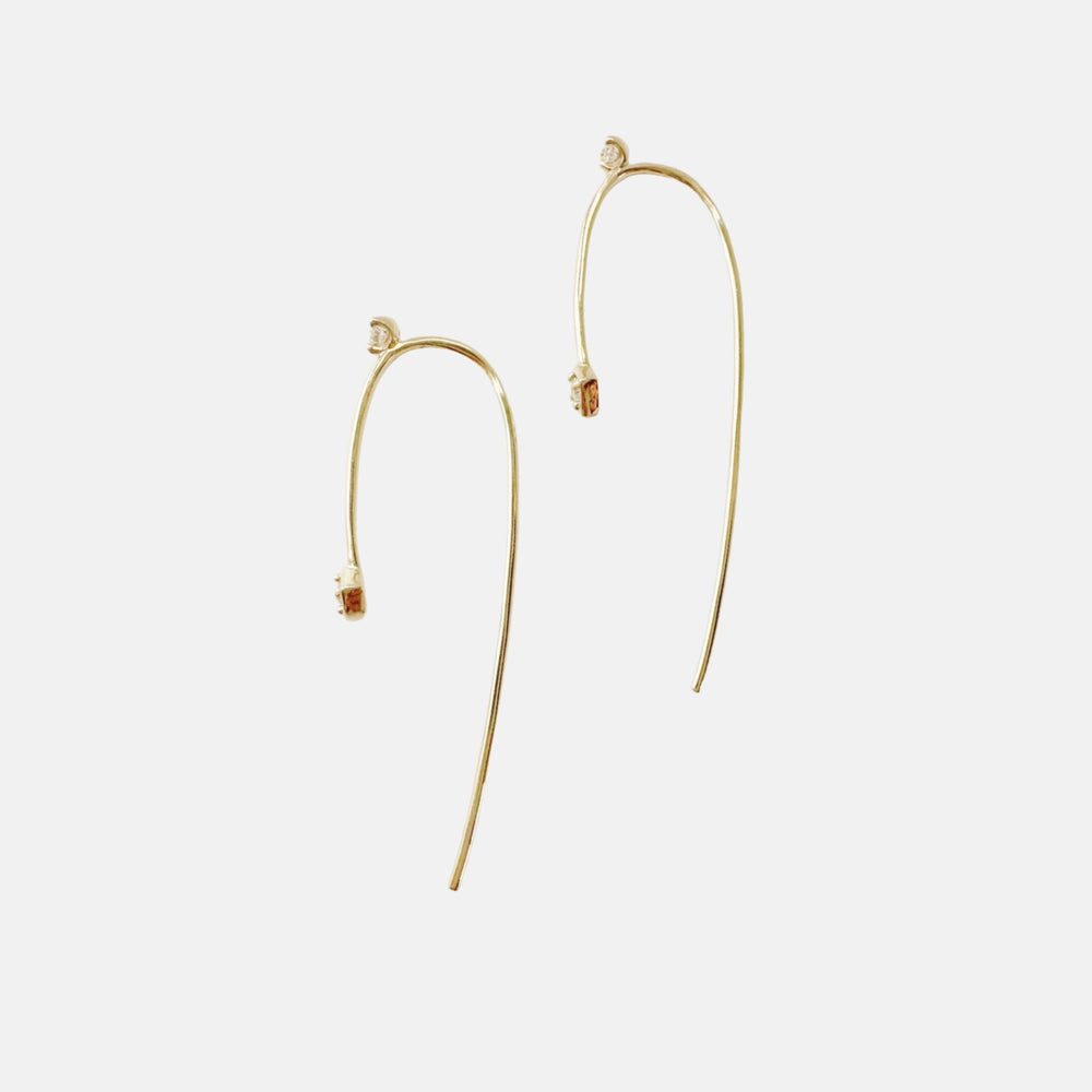 Diamond Wire Threaders by Rebecca Pinto - At Present Jewelry