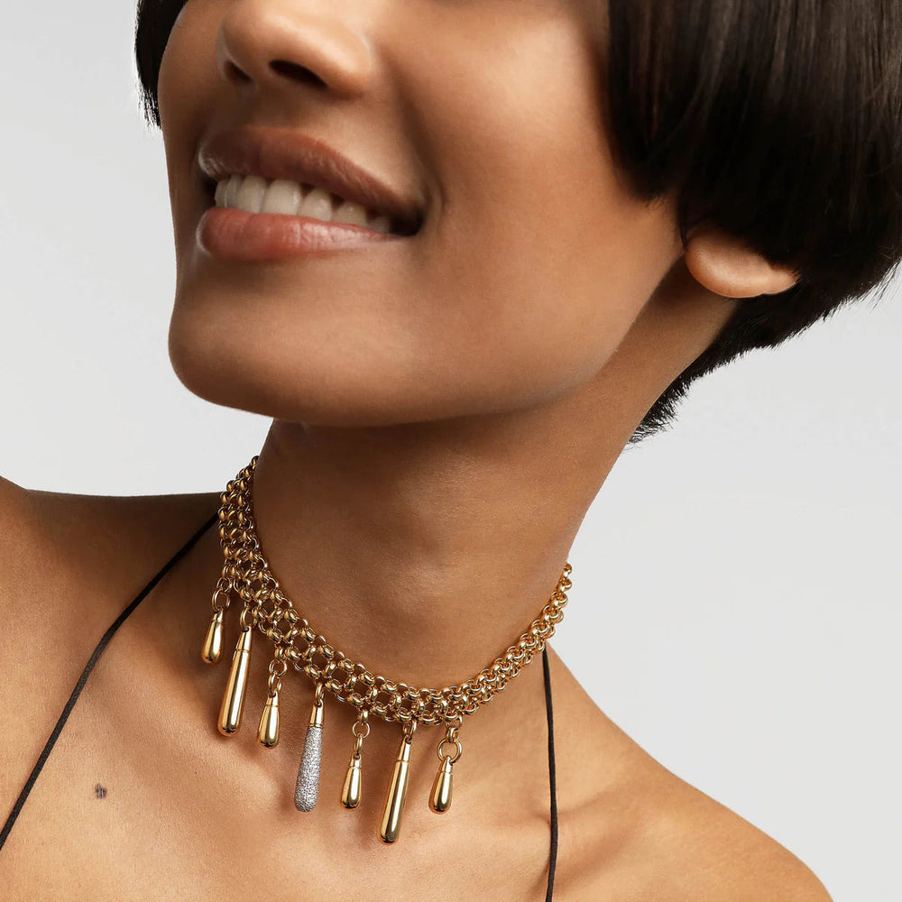 Jelly Choker Necklace by PDPaola - At Present Jewelry