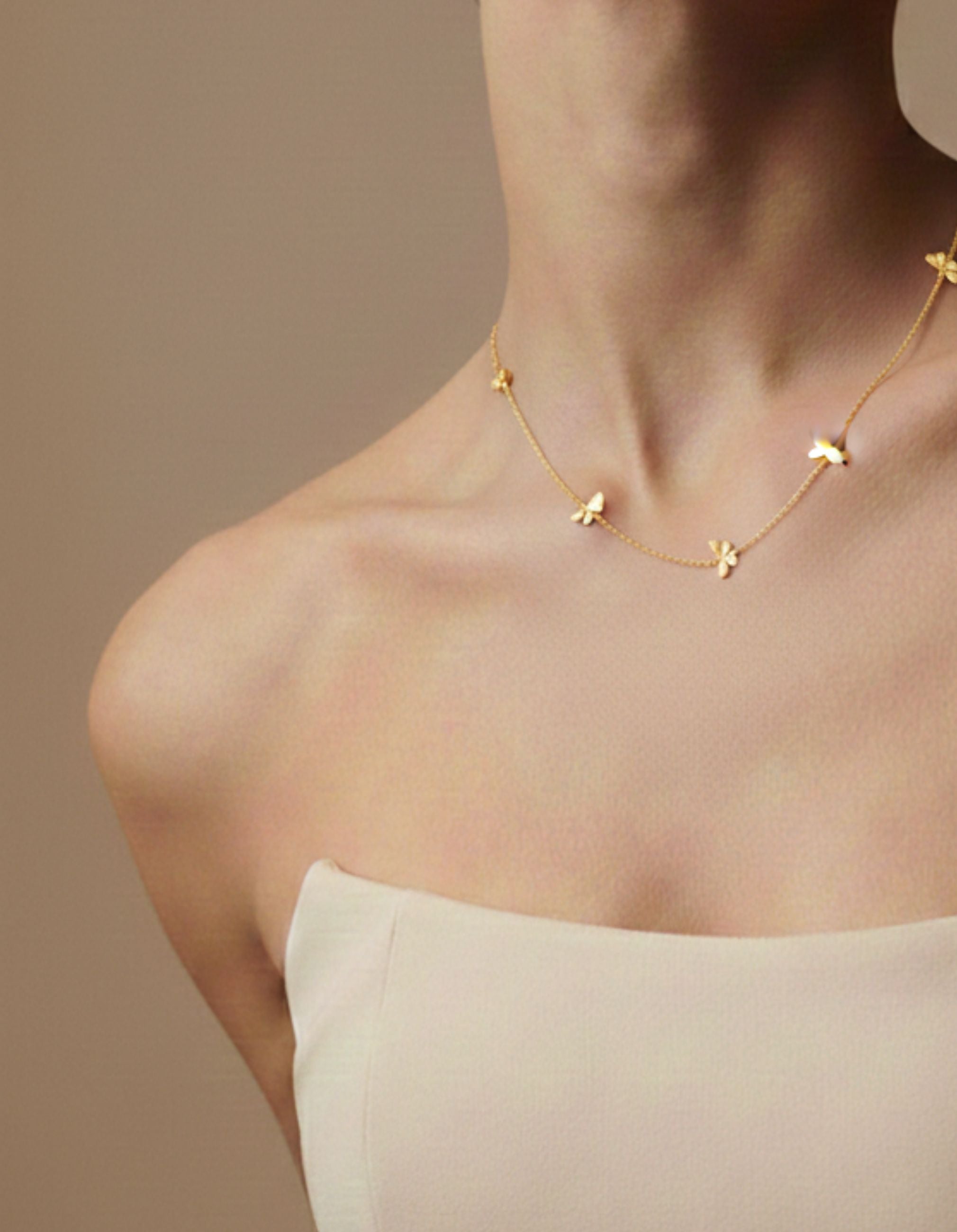 Tiny Asterope 5 Migration Necklace