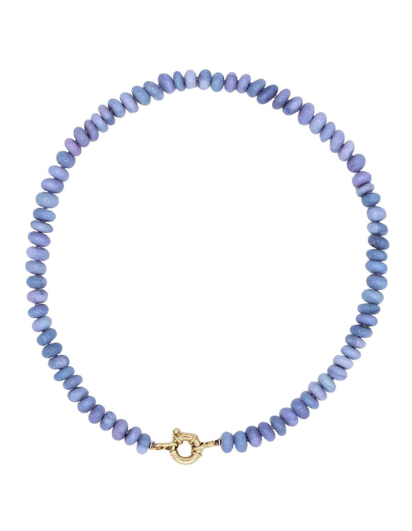 Lavender Fields Opal Necklace by Encirkled Jewelry - At Present Jewelry