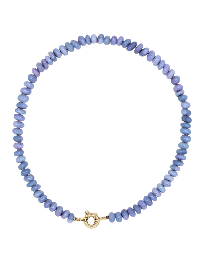 Lavender Fields Opal Necklace by Encirkled Jewelry - At Present Jewelry