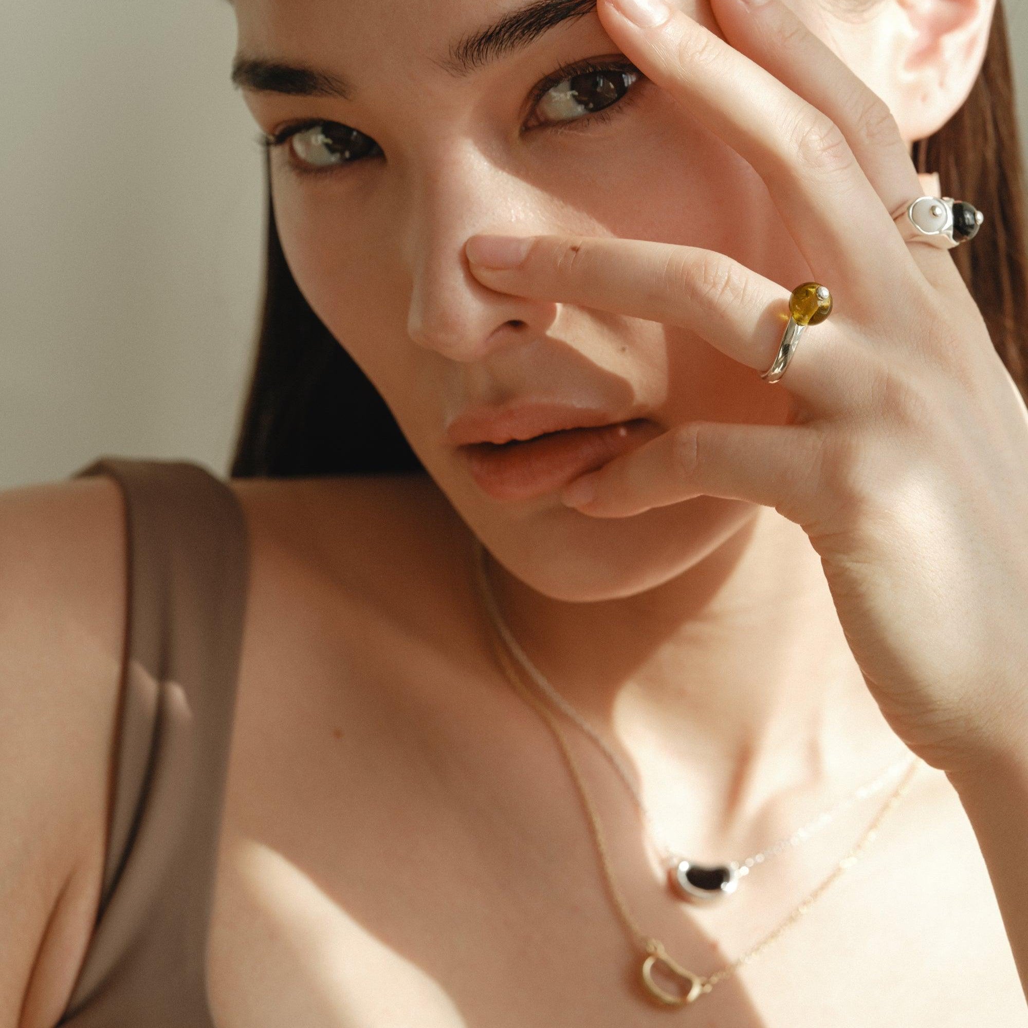 Bean Necklace by CLED - At Present Jewelry