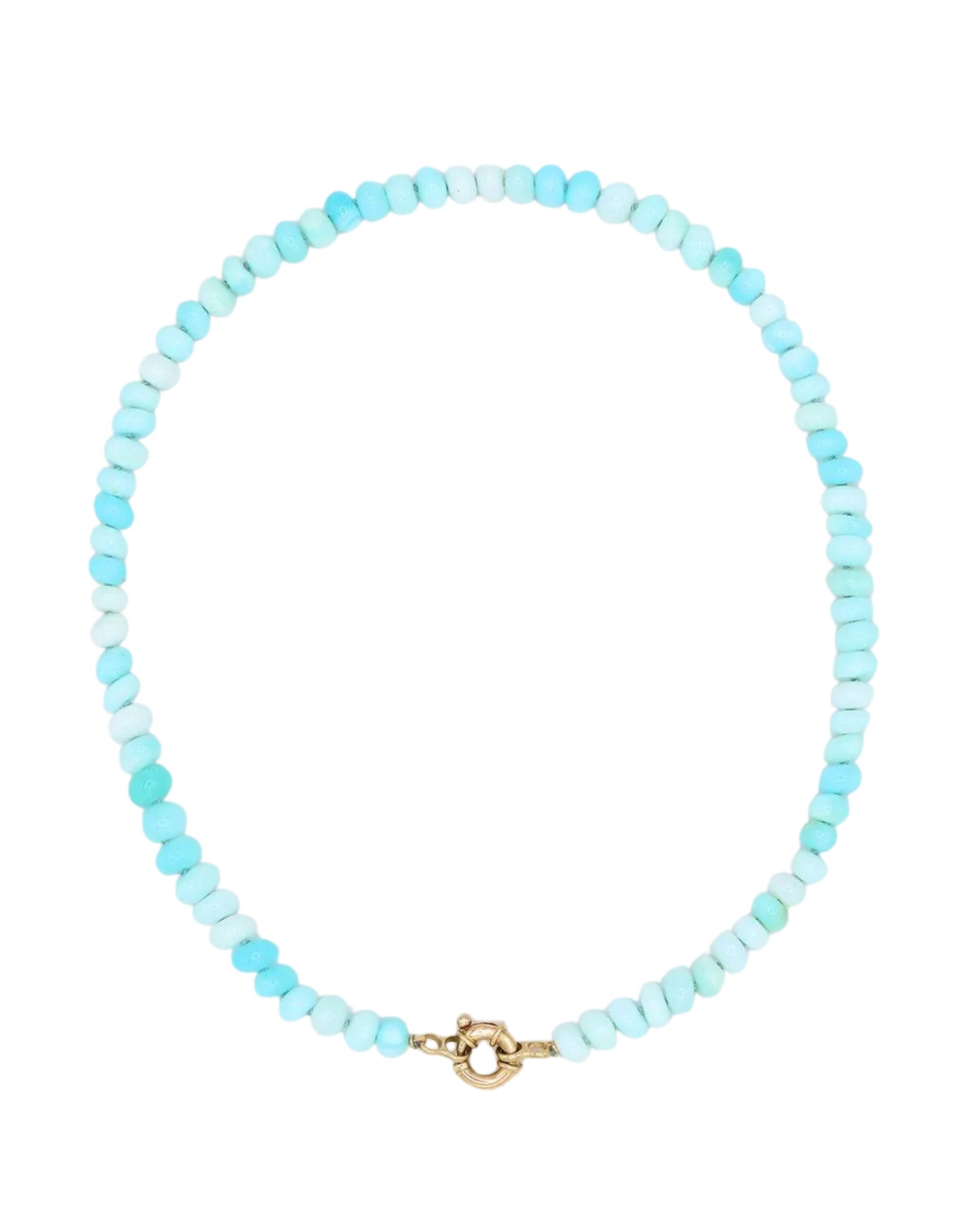 Stardust Peruvian Opal Necklace