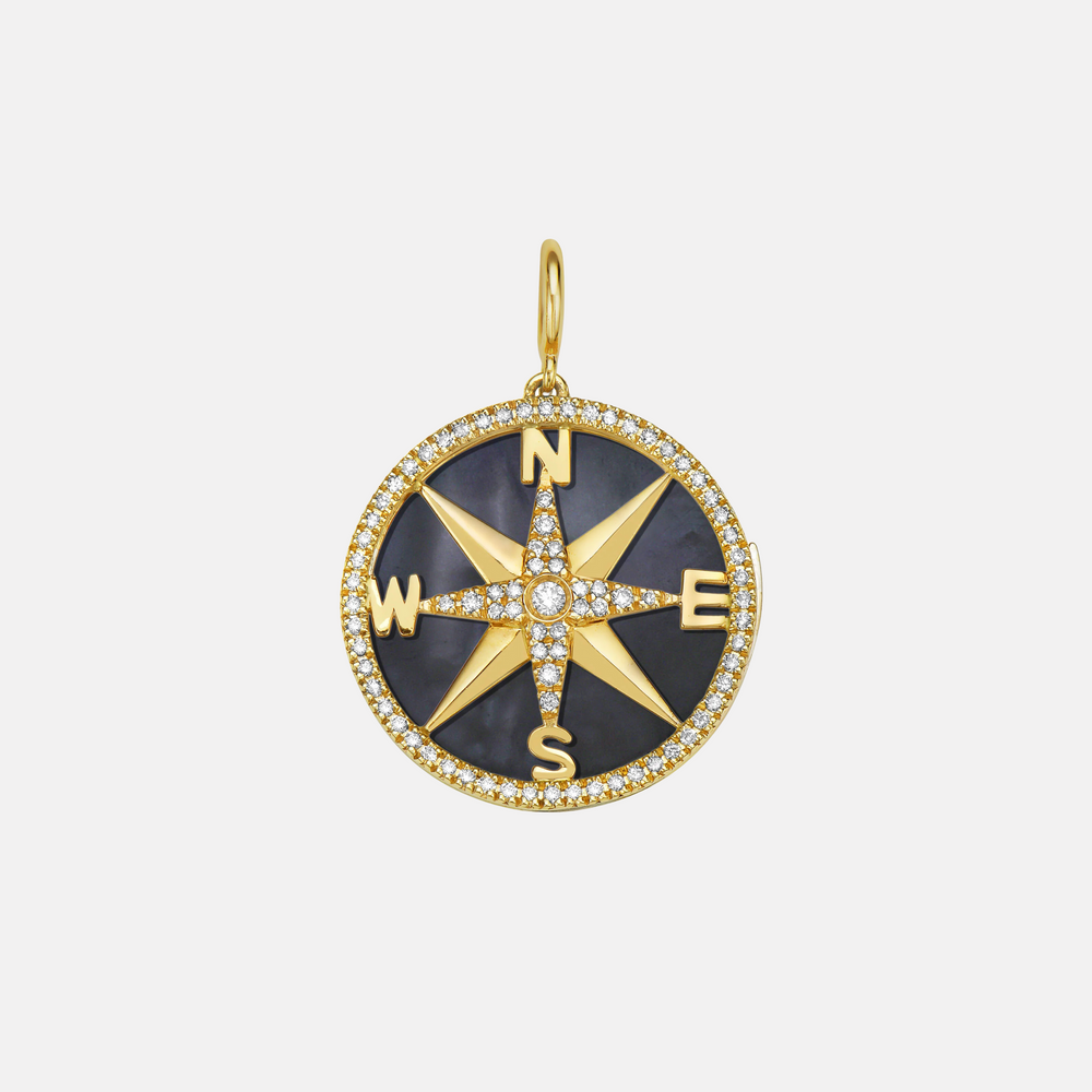 Seasons Compass Interchangeable Gemstone Charm by Lionheart - At Present Jewelry