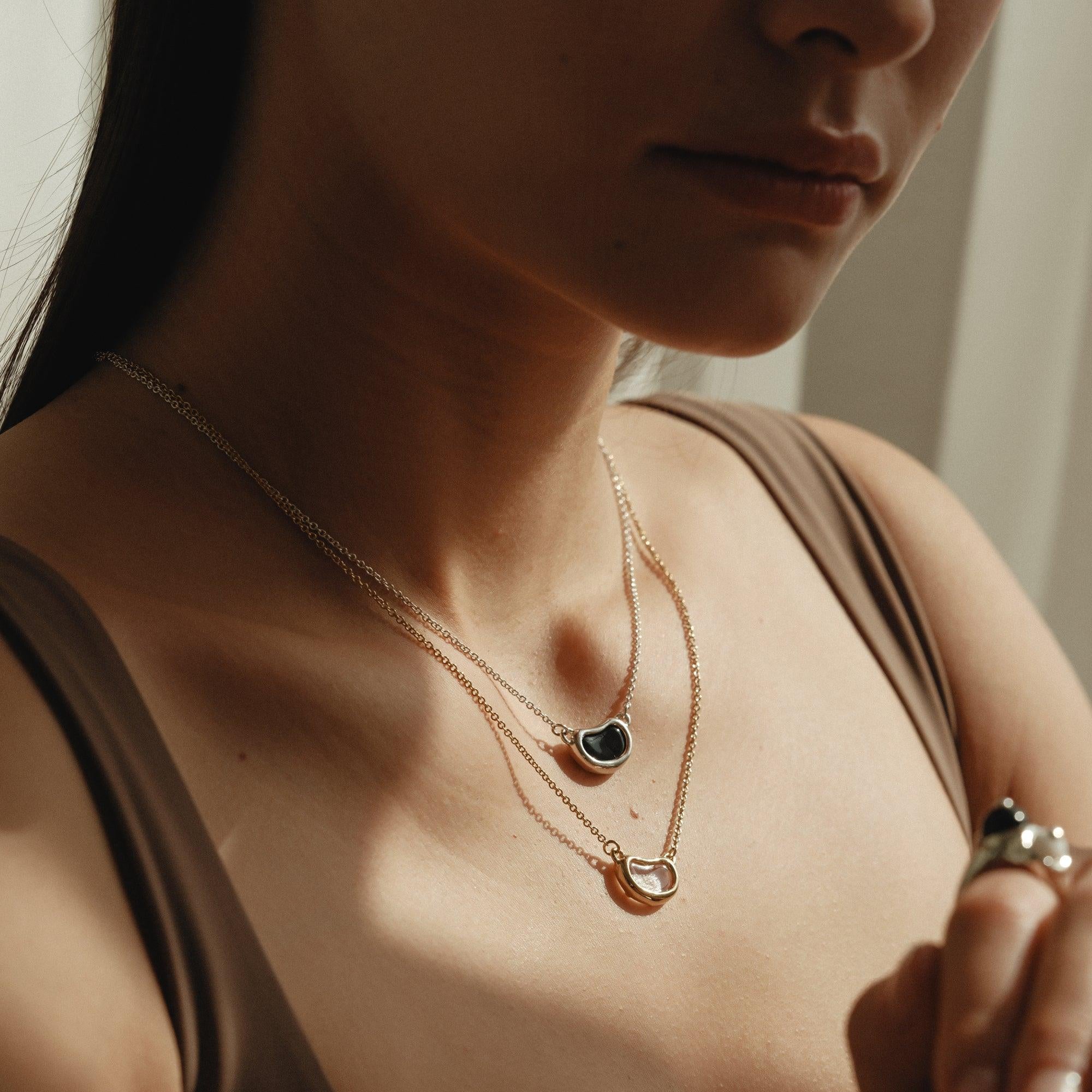 Bean Necklace by CLED - At Present Jewelry