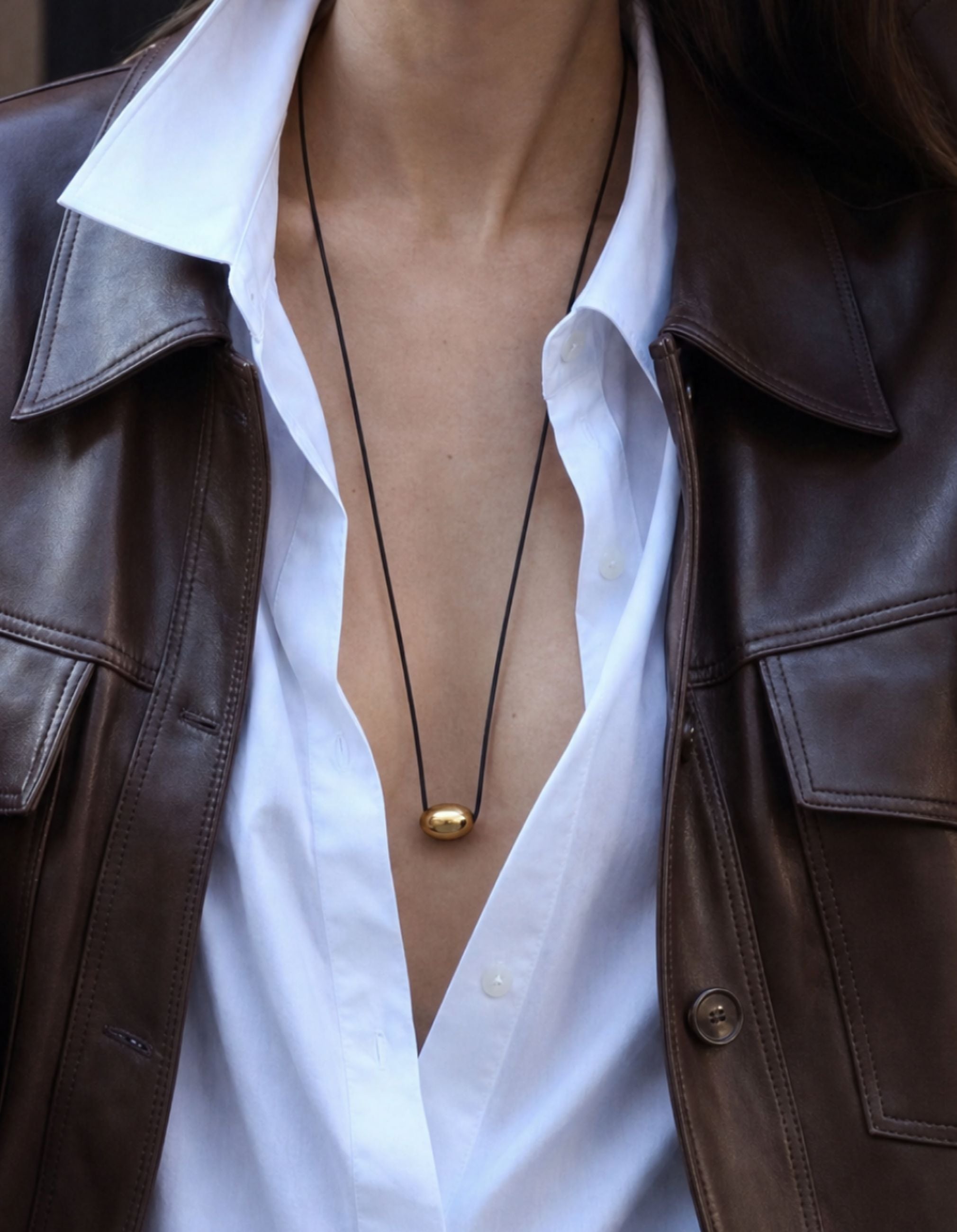Small Ellipse Necklace