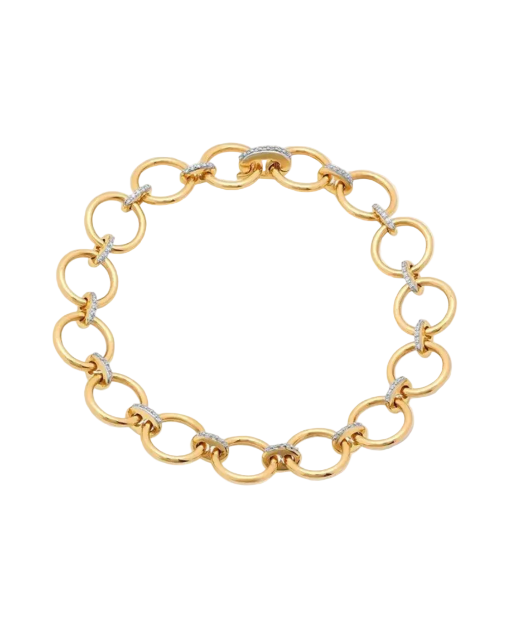 Diamond Loop Bracelet by Eriness - At Present Jewelry