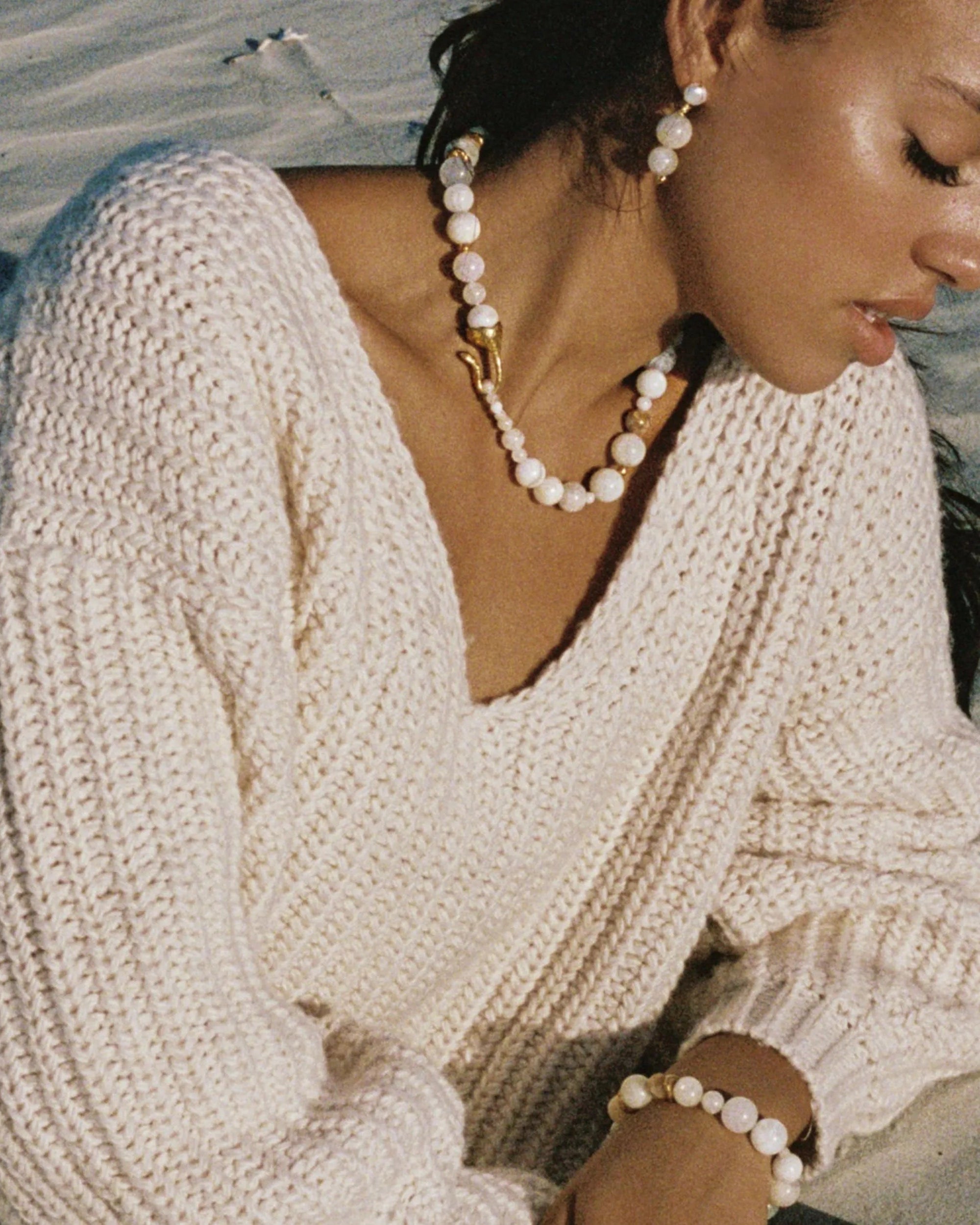 Moonlight Collar by Anita Berisha - At Present Jewelry