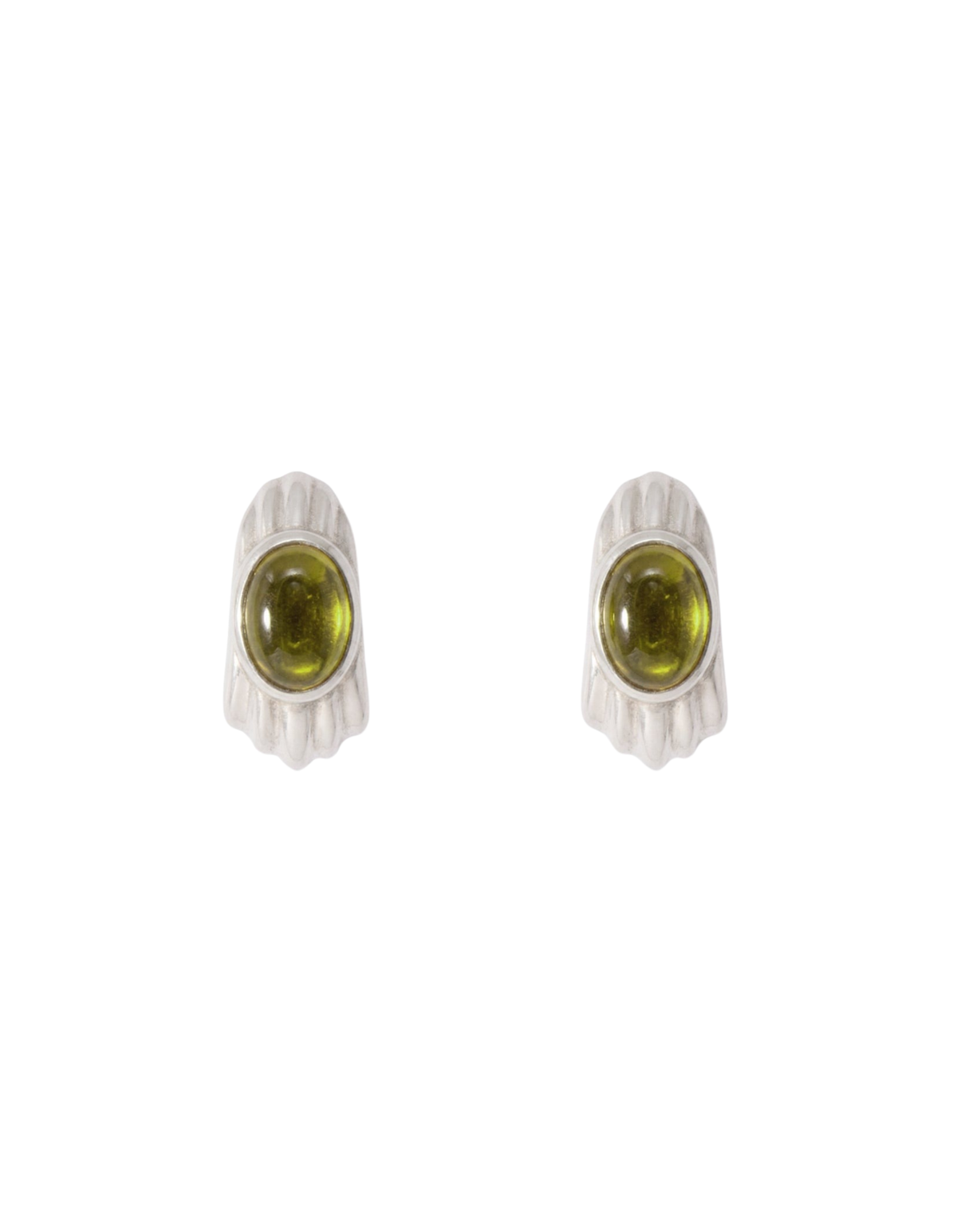 Scallop Hoop Earrings