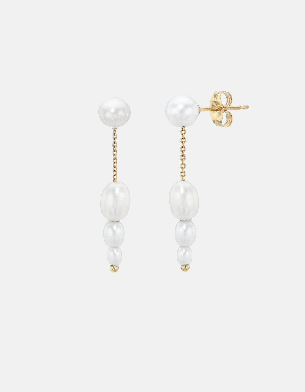 Petite Palazzo Earrings by White/Space - At Present Jewelry