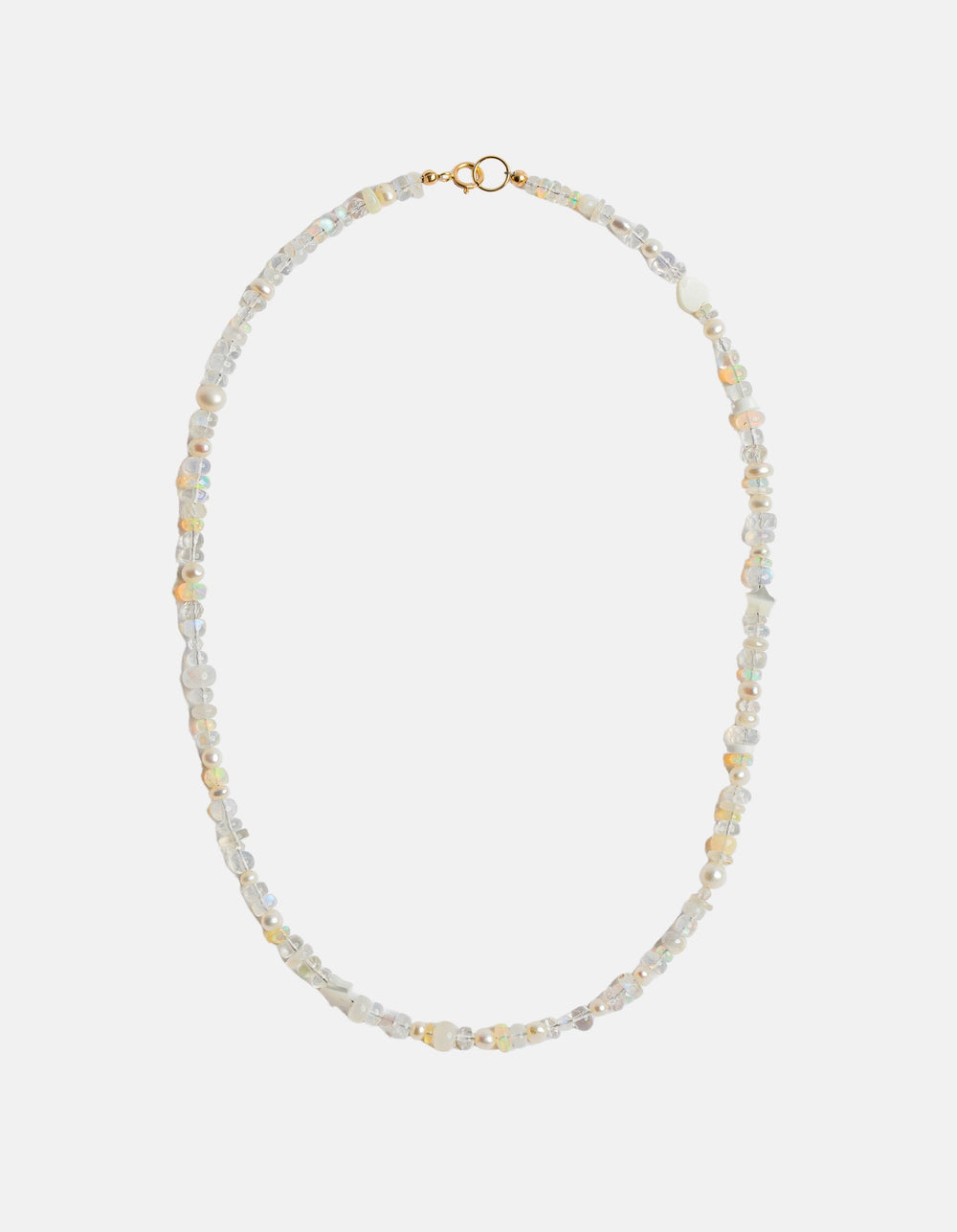 White Cutie Necklace by Encirkled Jewelry - At Present Jewelry