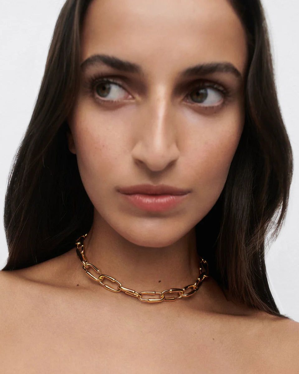 Loop Chain Necklace by PDPaola - At Present Jewelry