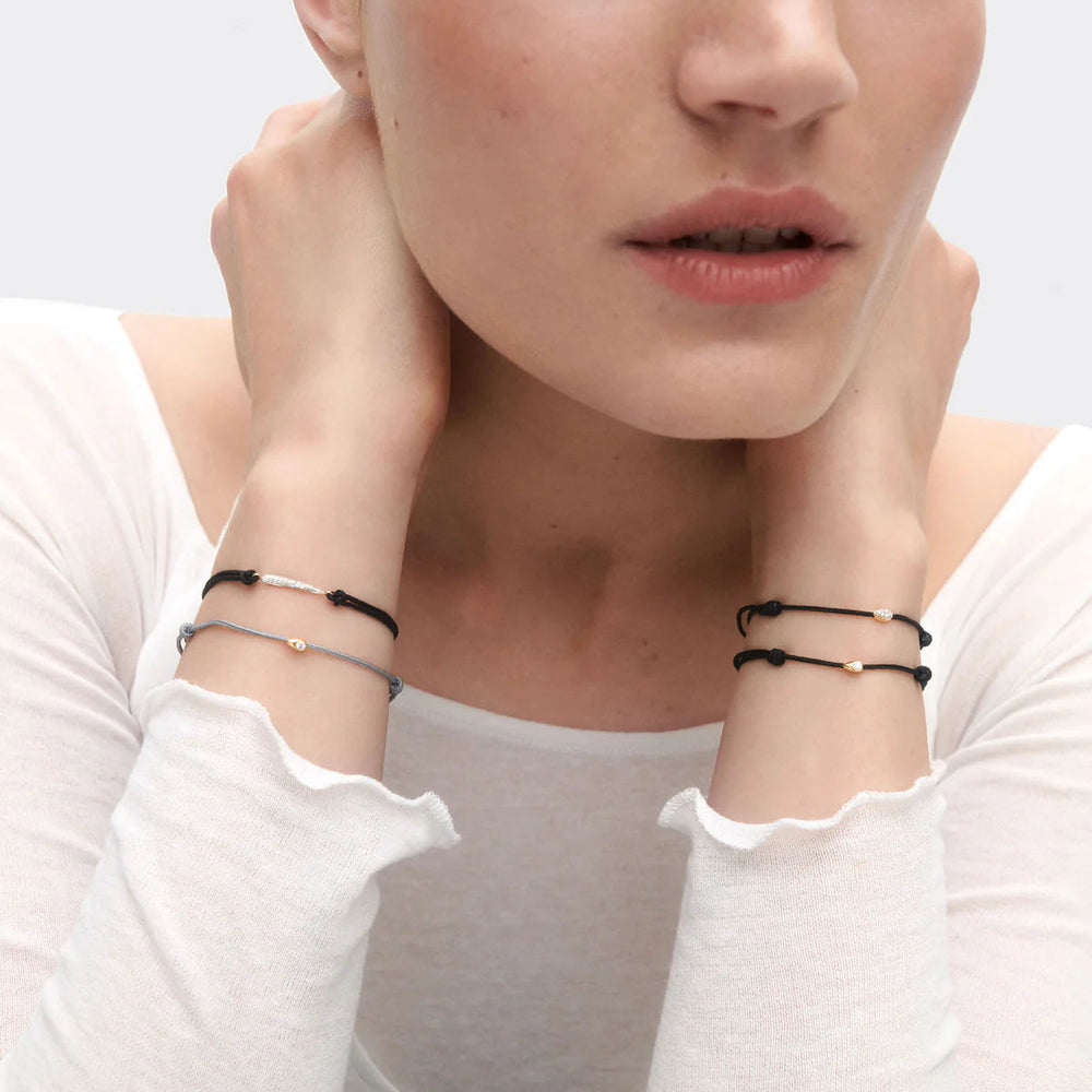 Nina Diamond Cord Bracelet by PDPaola - At Present Jewelry
